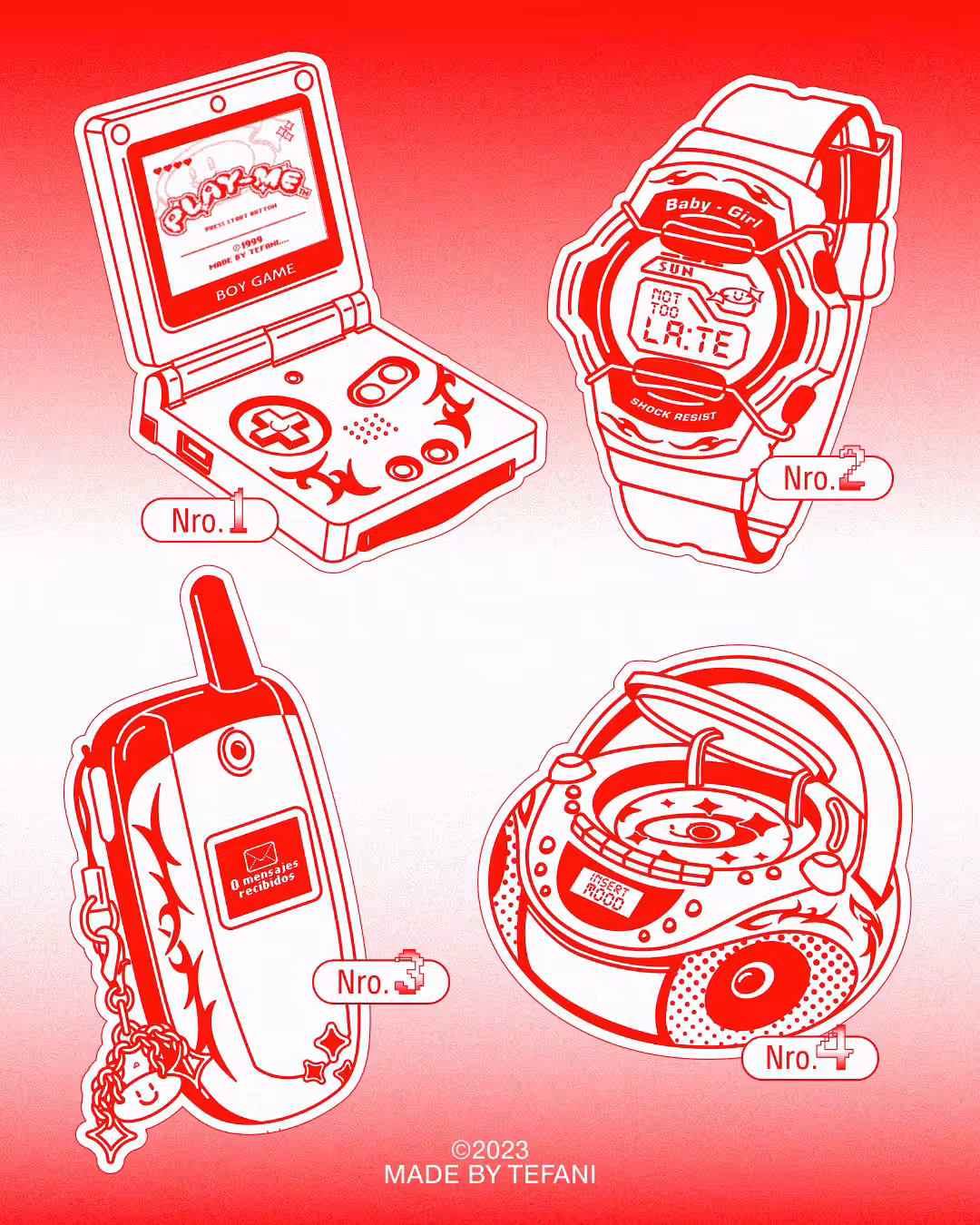 STICKER PACK 1