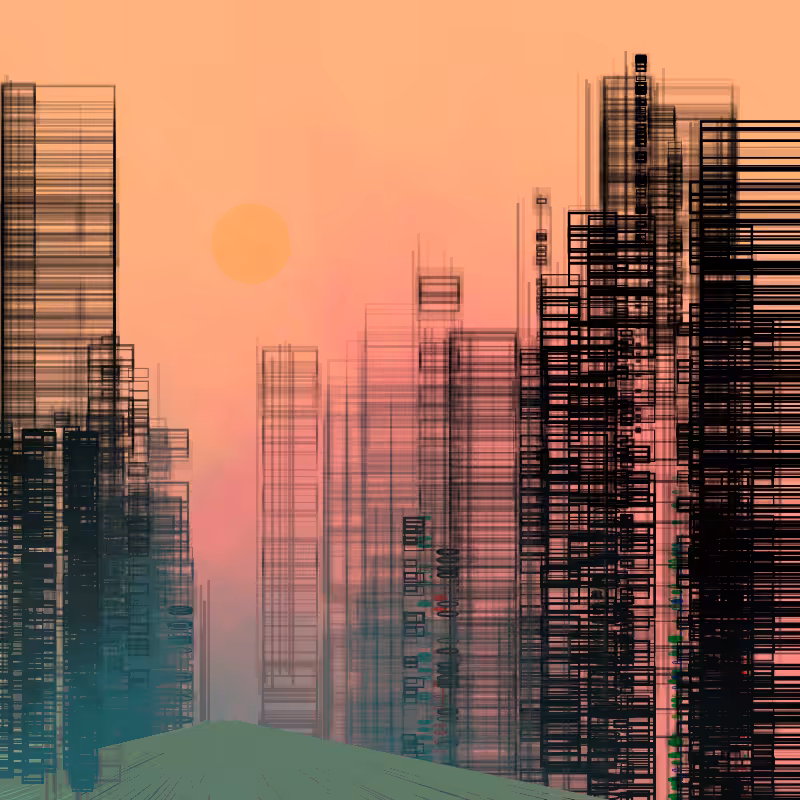Contemporary building sketches #88