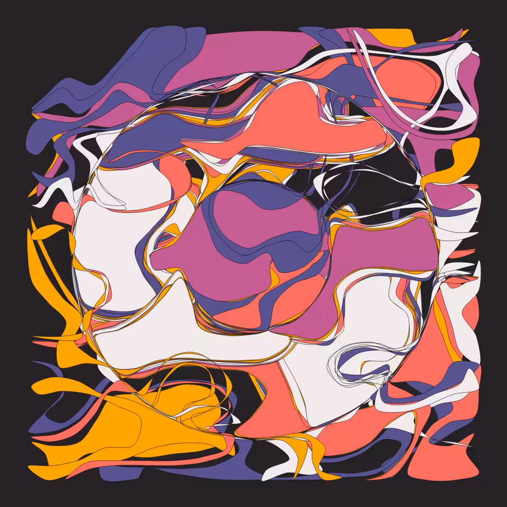 Geometric colorful shapes 3 #73