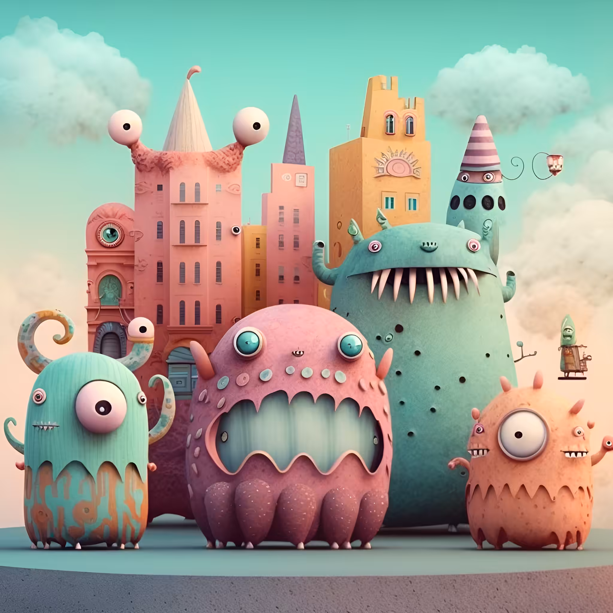 Funny Monsters #81