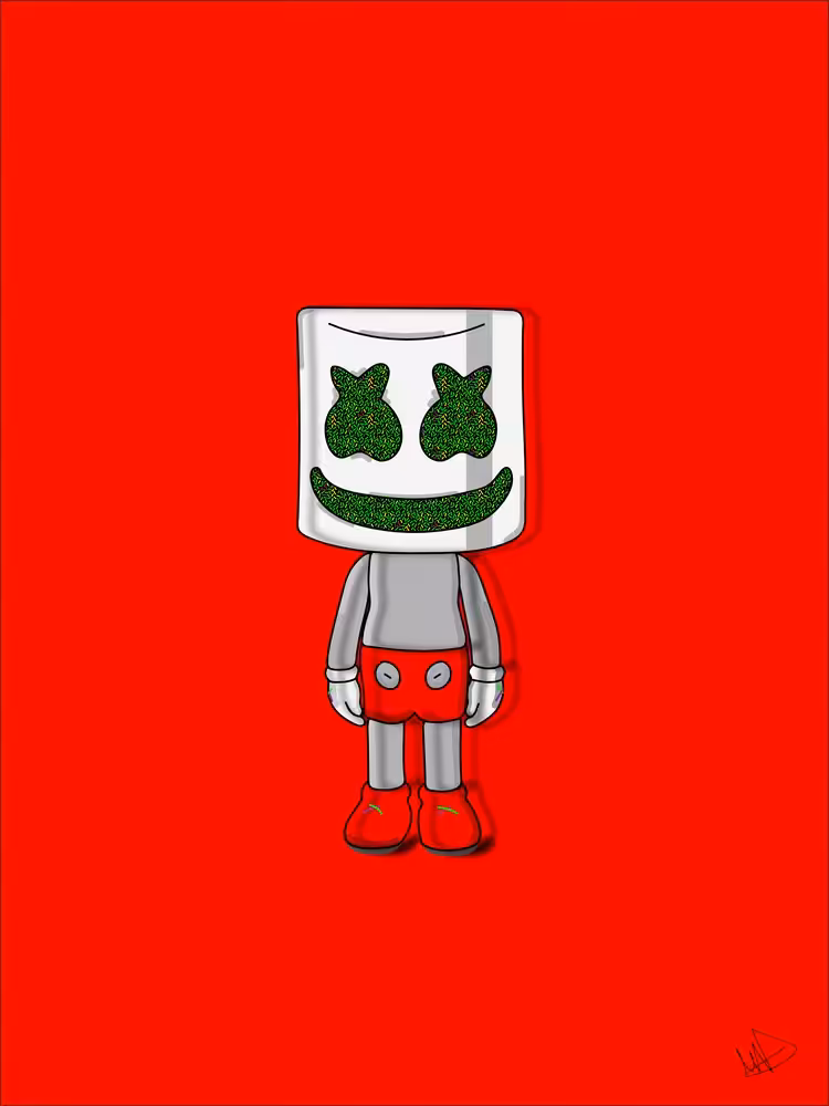Marshmello X KAWS