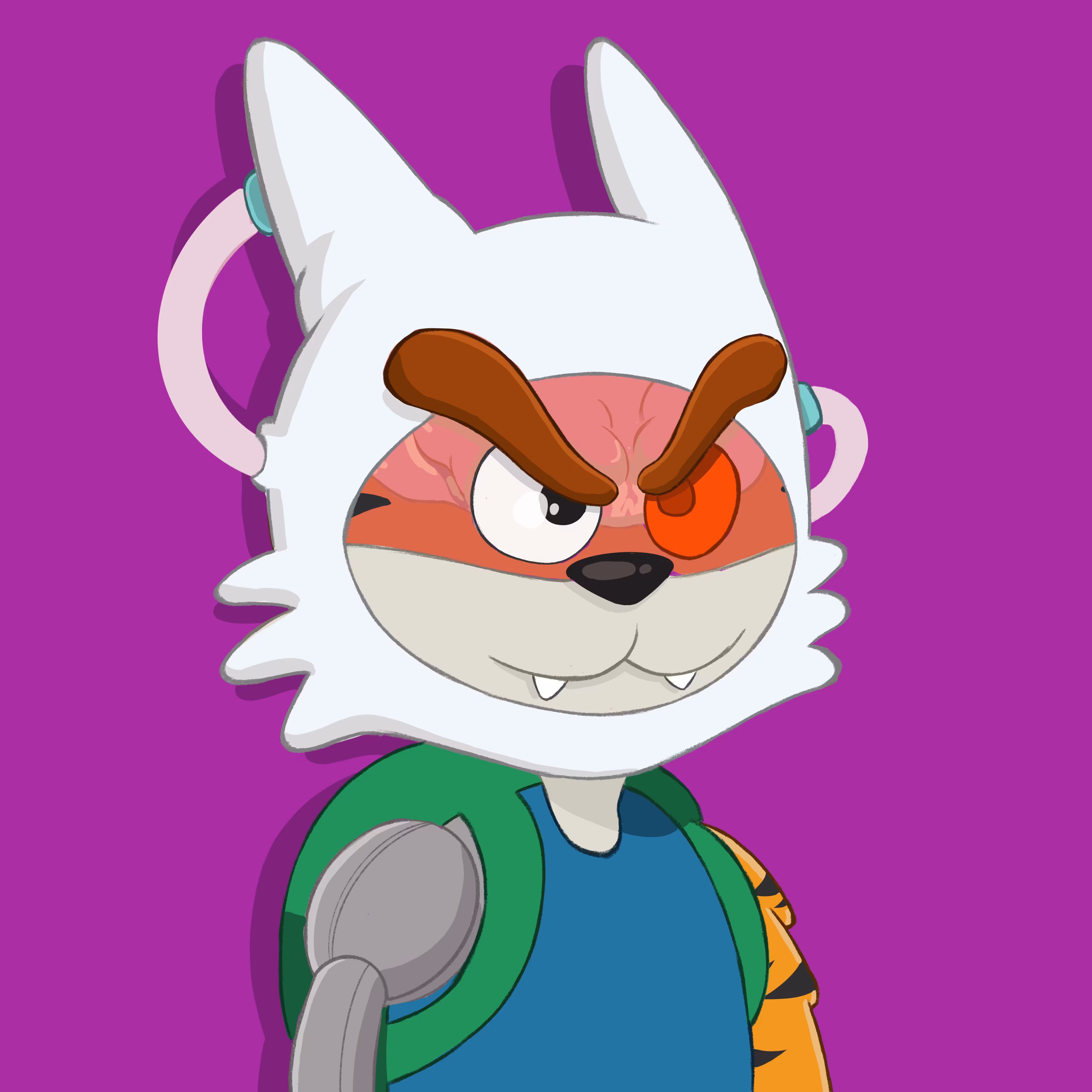 Cloned Cranium Cat Club CINN The Human