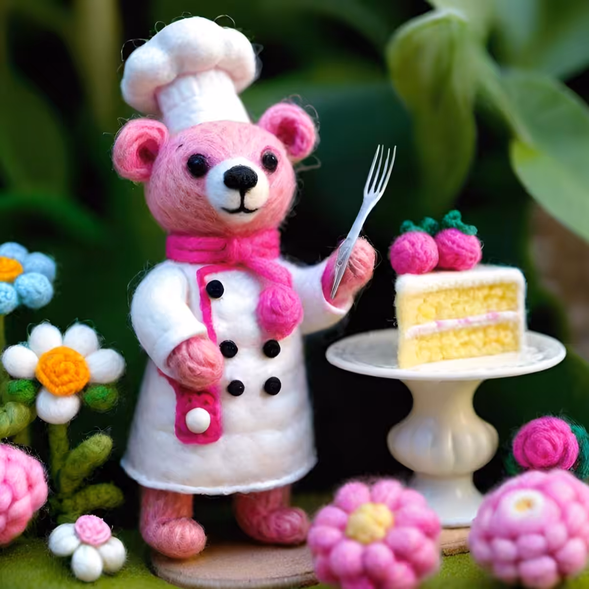 Bear and Cake
