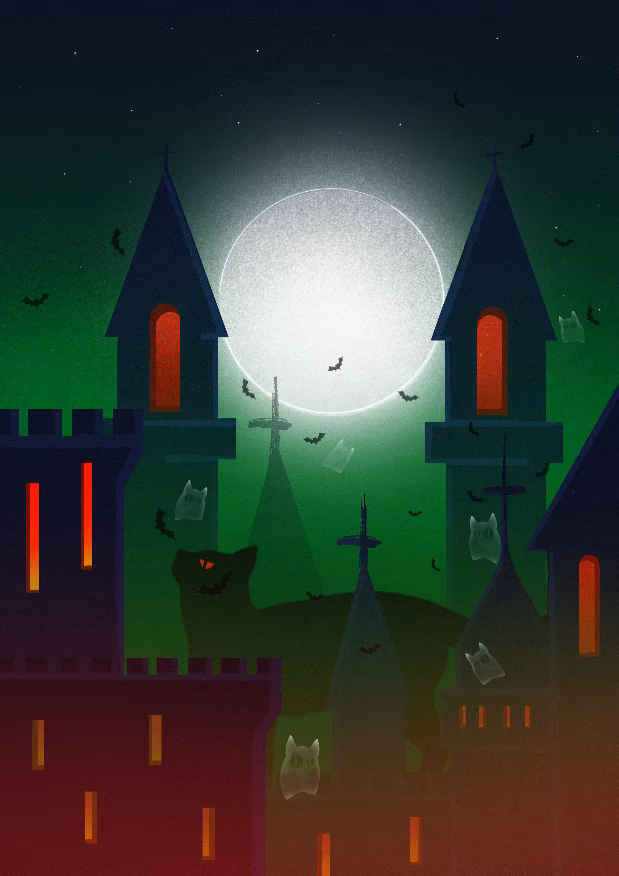 Spooky castle 