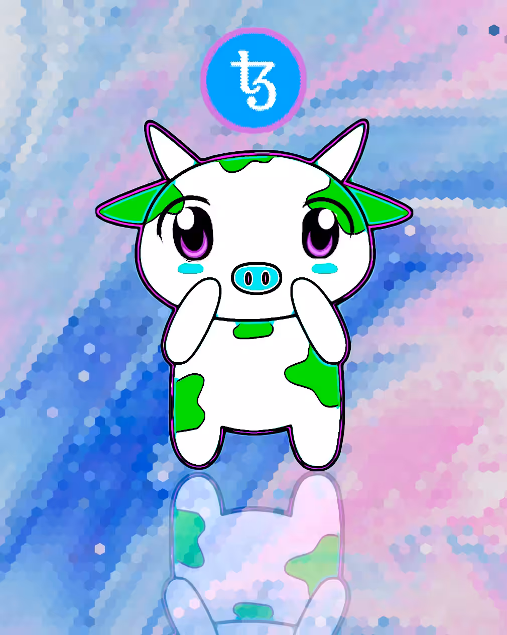 Lucky Crypto Cow: XTZ #4