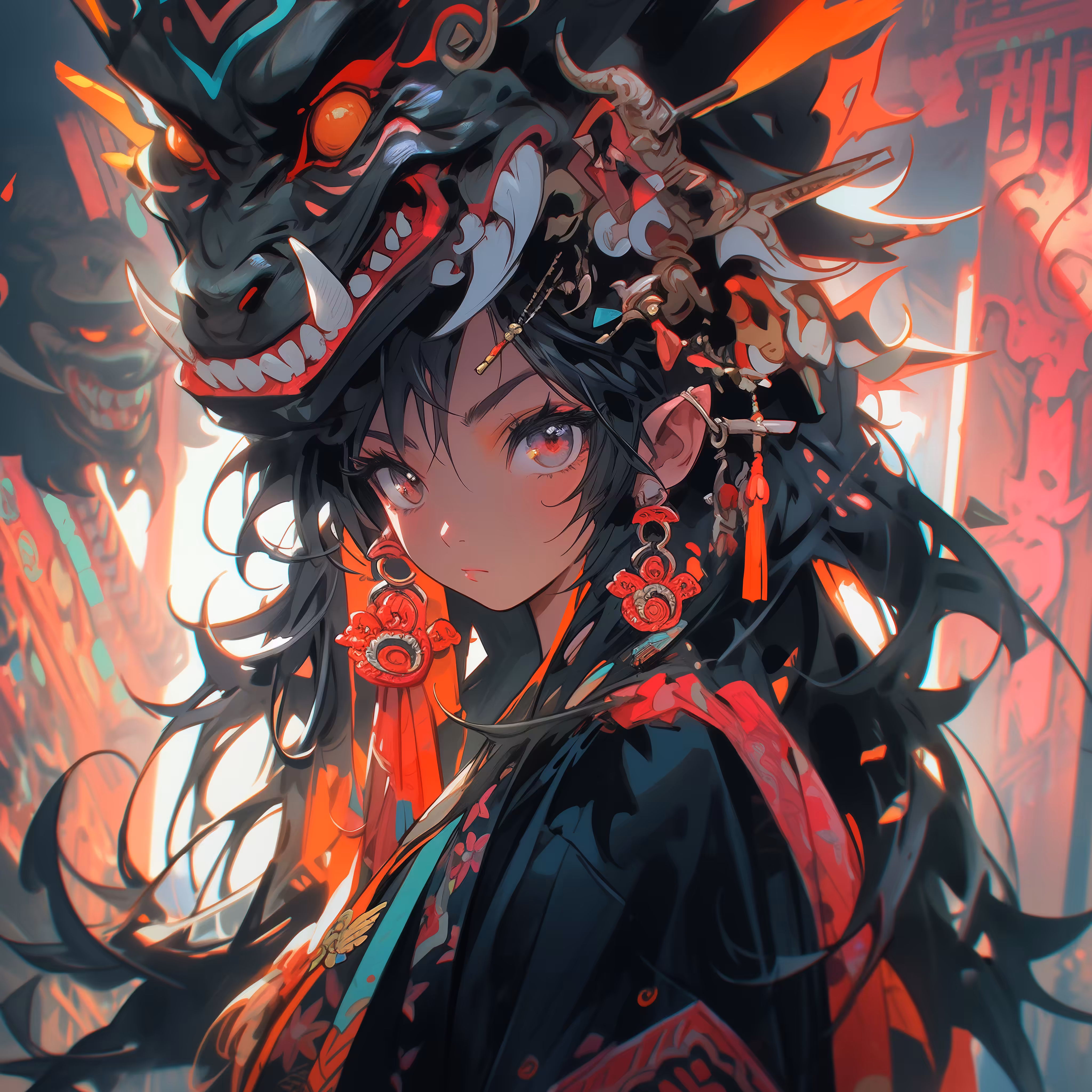 Neon Anime Enigmas: Neon Anime Enigma #20
