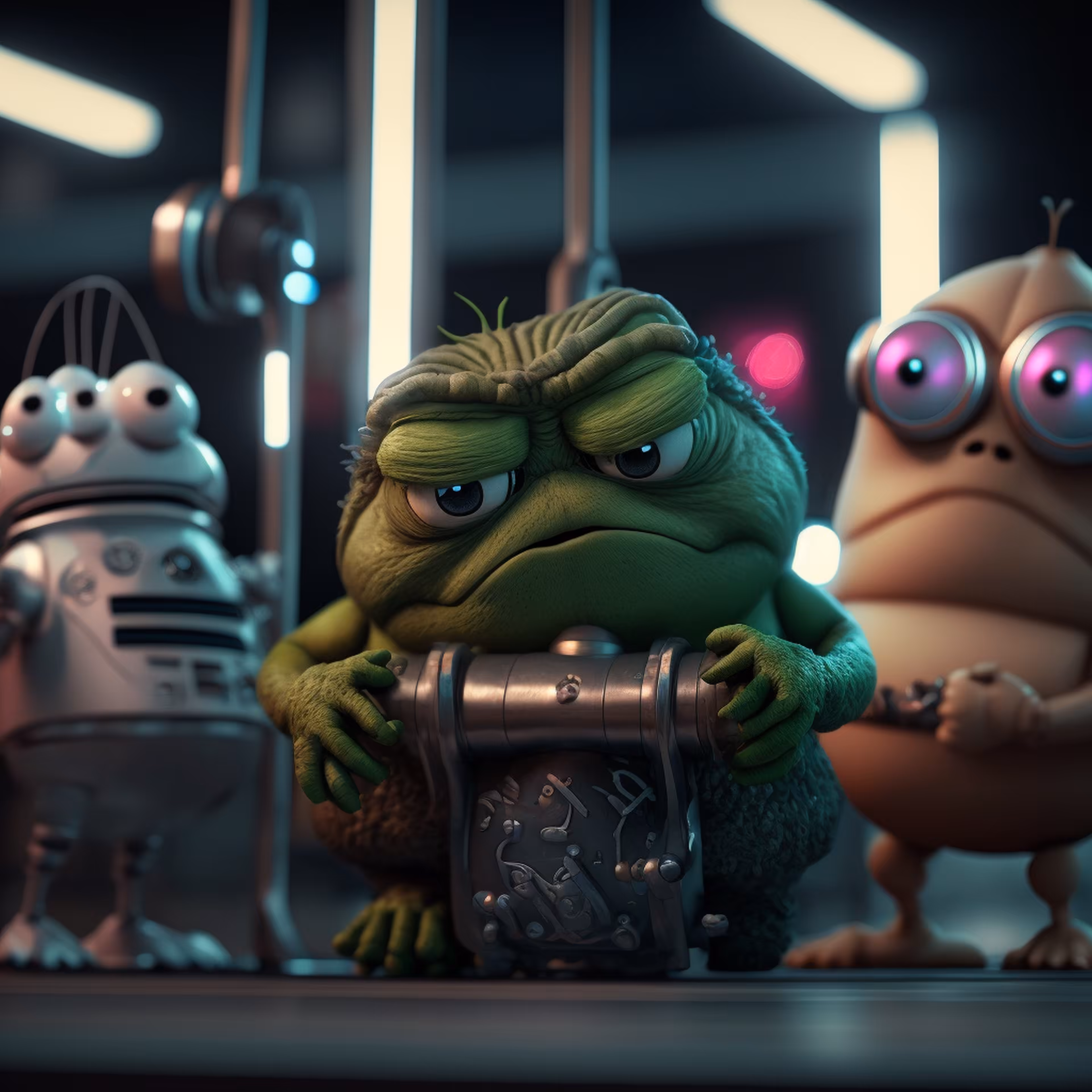 Pepe's World: Pepe gyming
