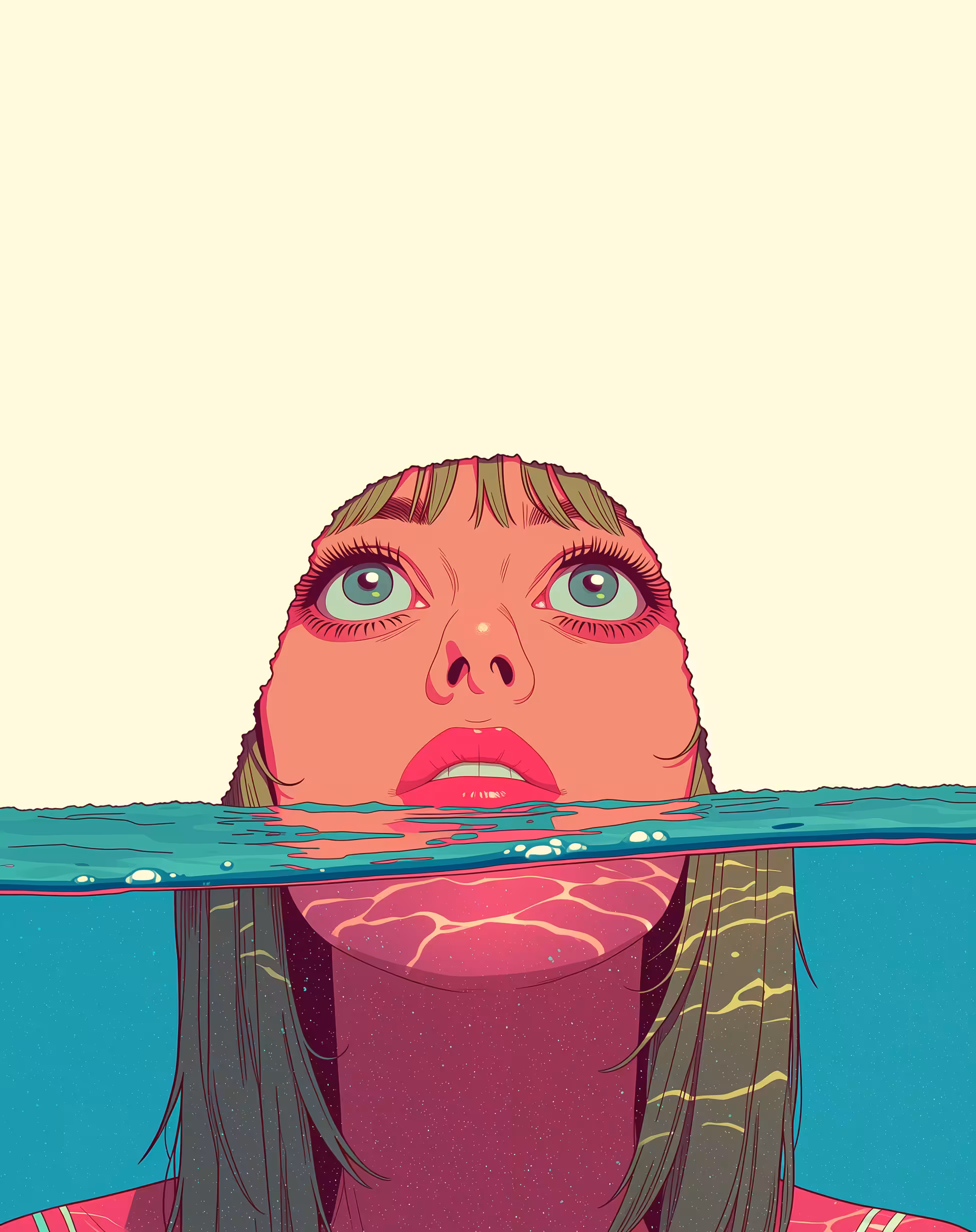 Calm at the Line