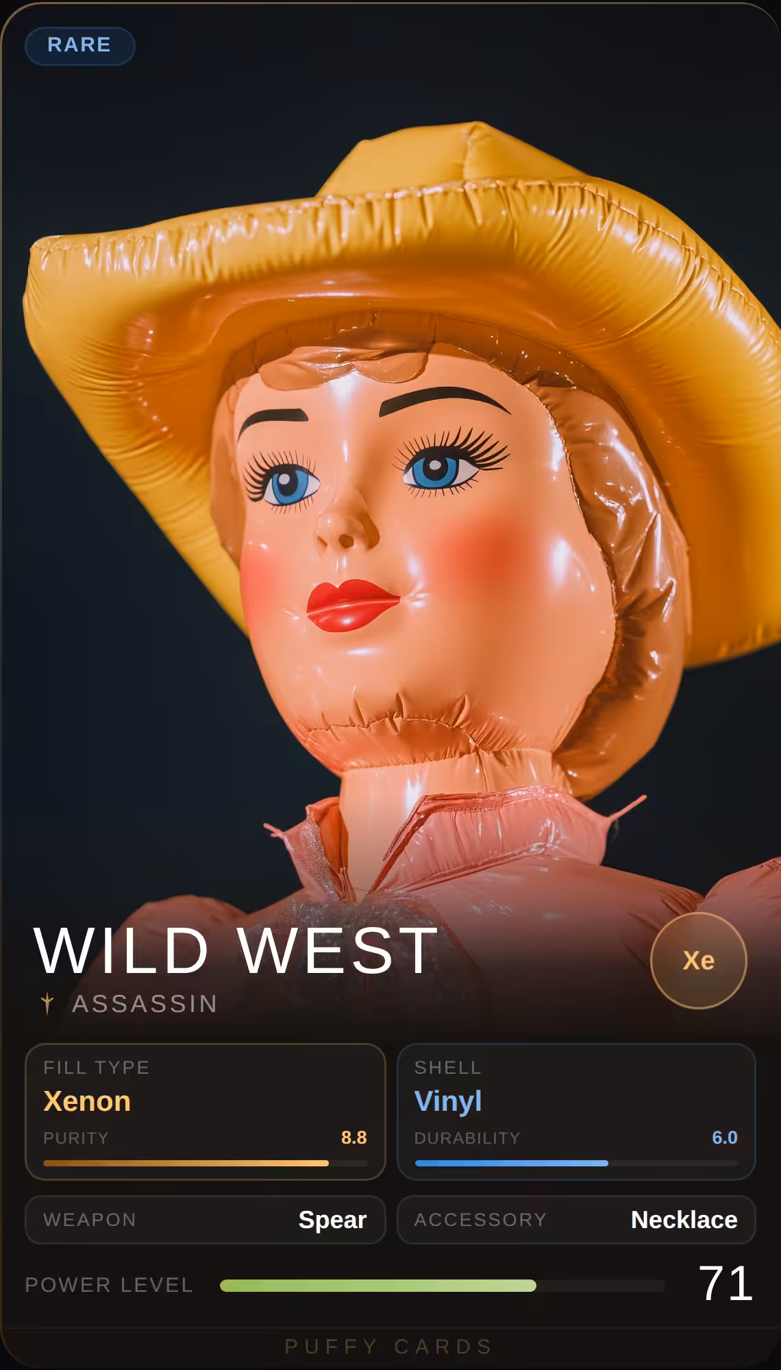 Puffy Cards: Wild West