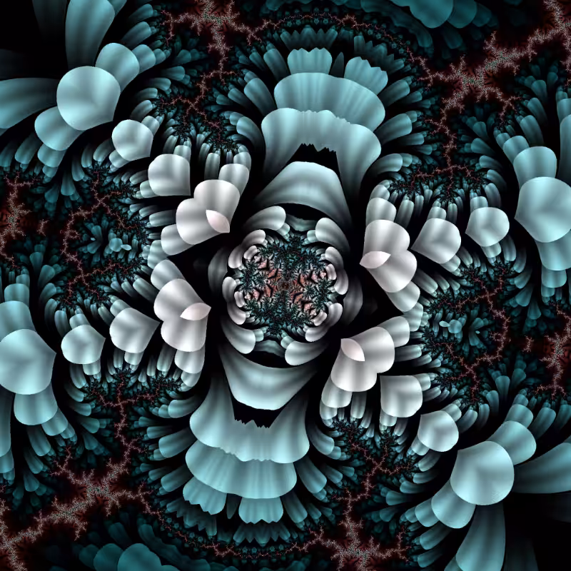 Fractal Flower #222