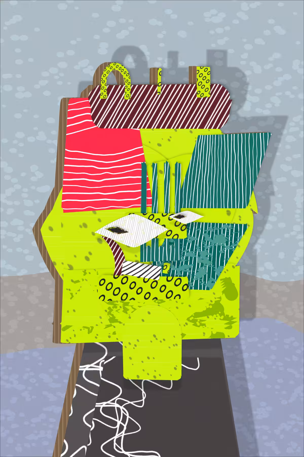 Paper People: Preview Studies: Paper People: Study 041