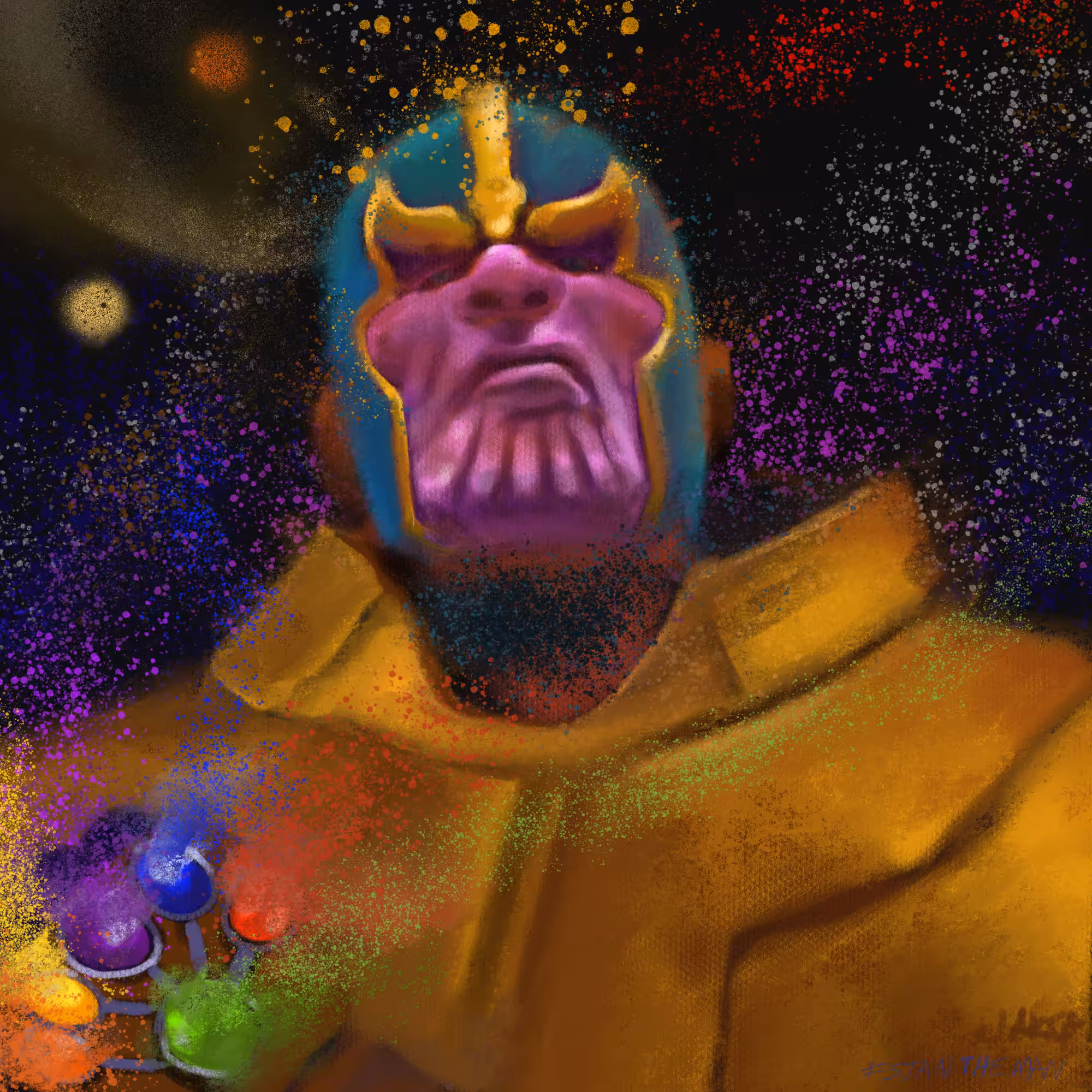 Thanos and the Gauntlet Blockchain Immortalized