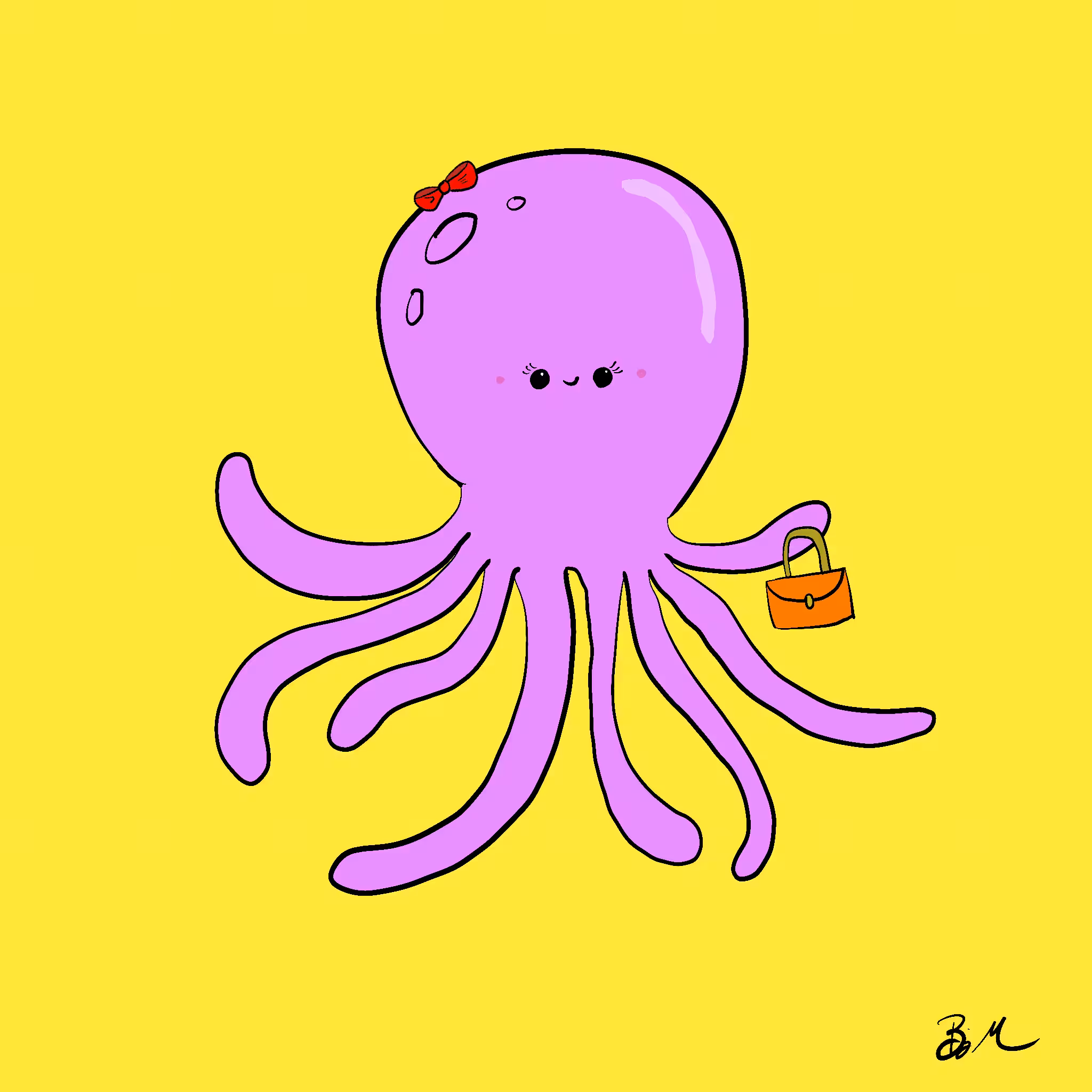 #47 Molly, the Stylish Octopus