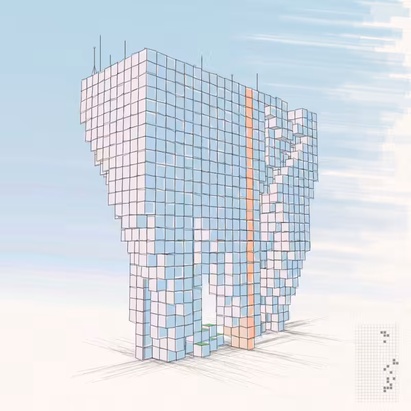 Cellular Skyscrapers #229