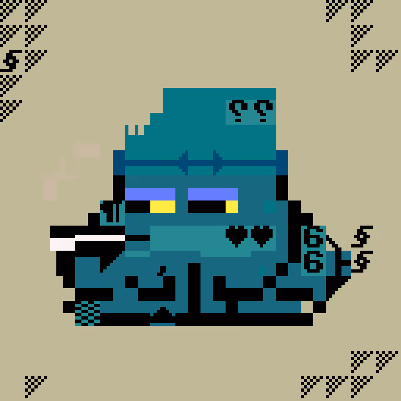 ASCII CrypToadz #862
