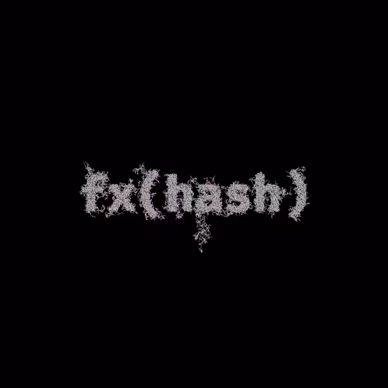 FXHASH Logo with Features #893