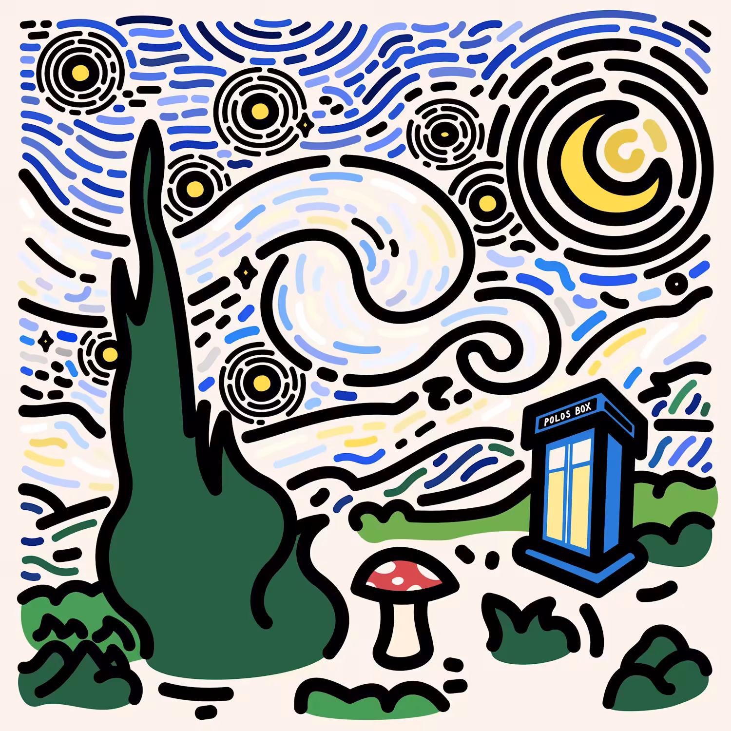 Starry Night (Neon Light)