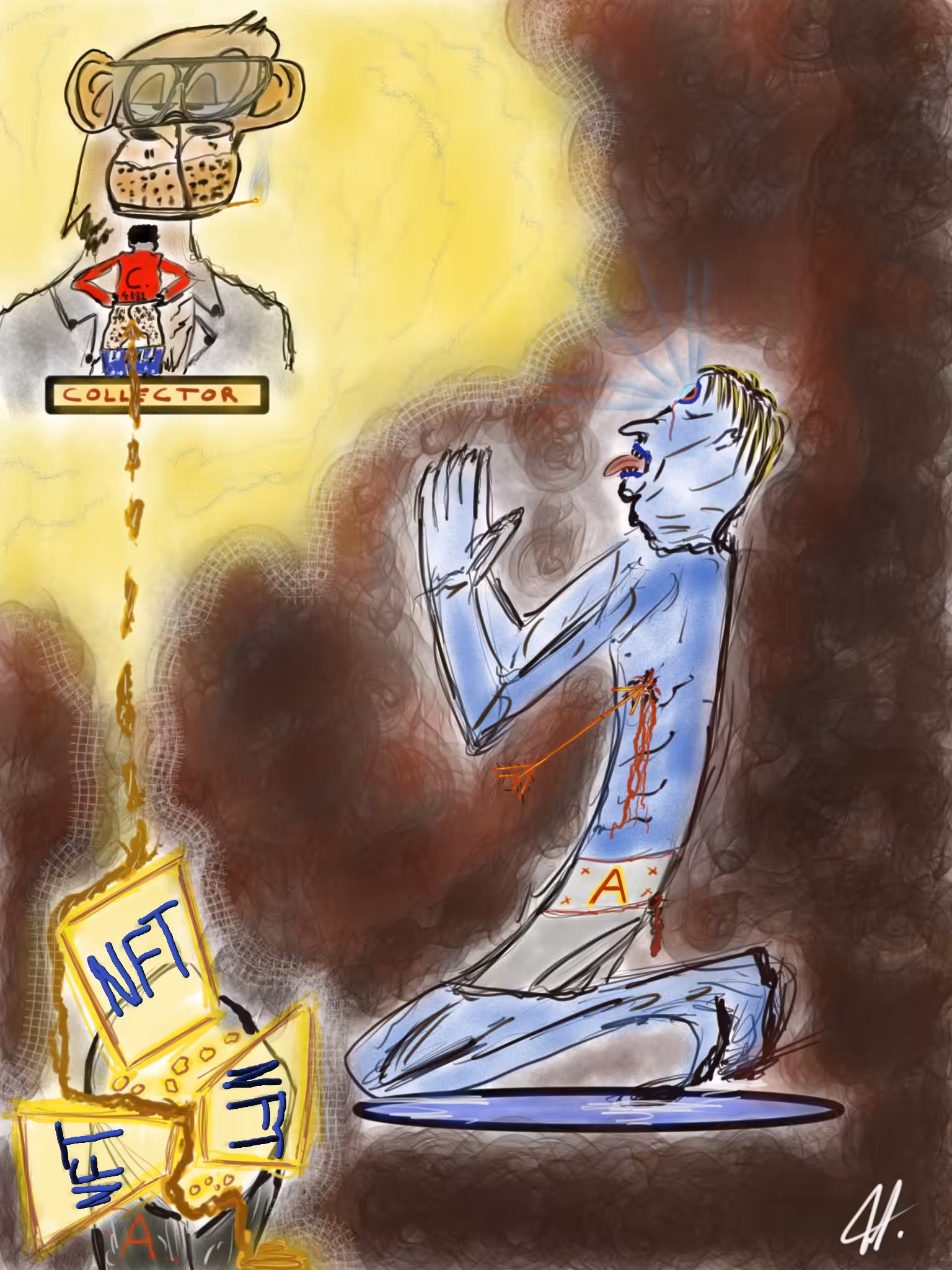 MasterC on tez: The artist on X