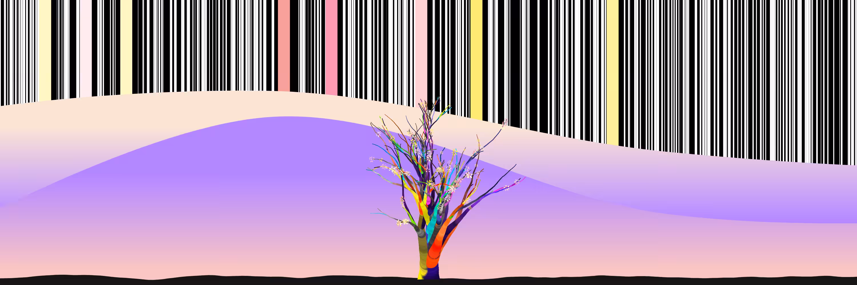 Coded Flowering Banner #006