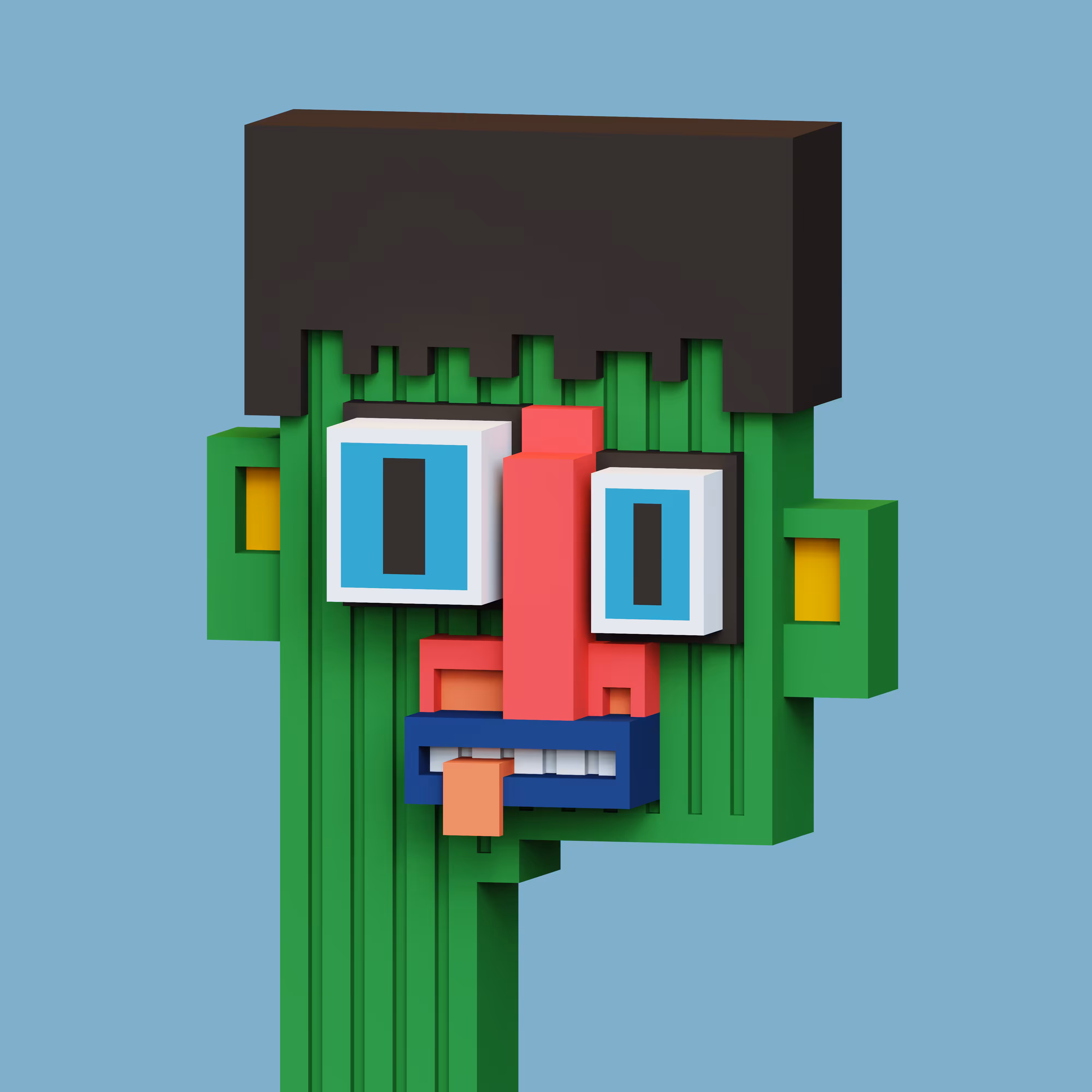 Pop Cubism Voxel 45