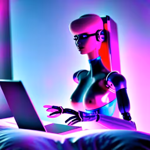 Alone at their desk