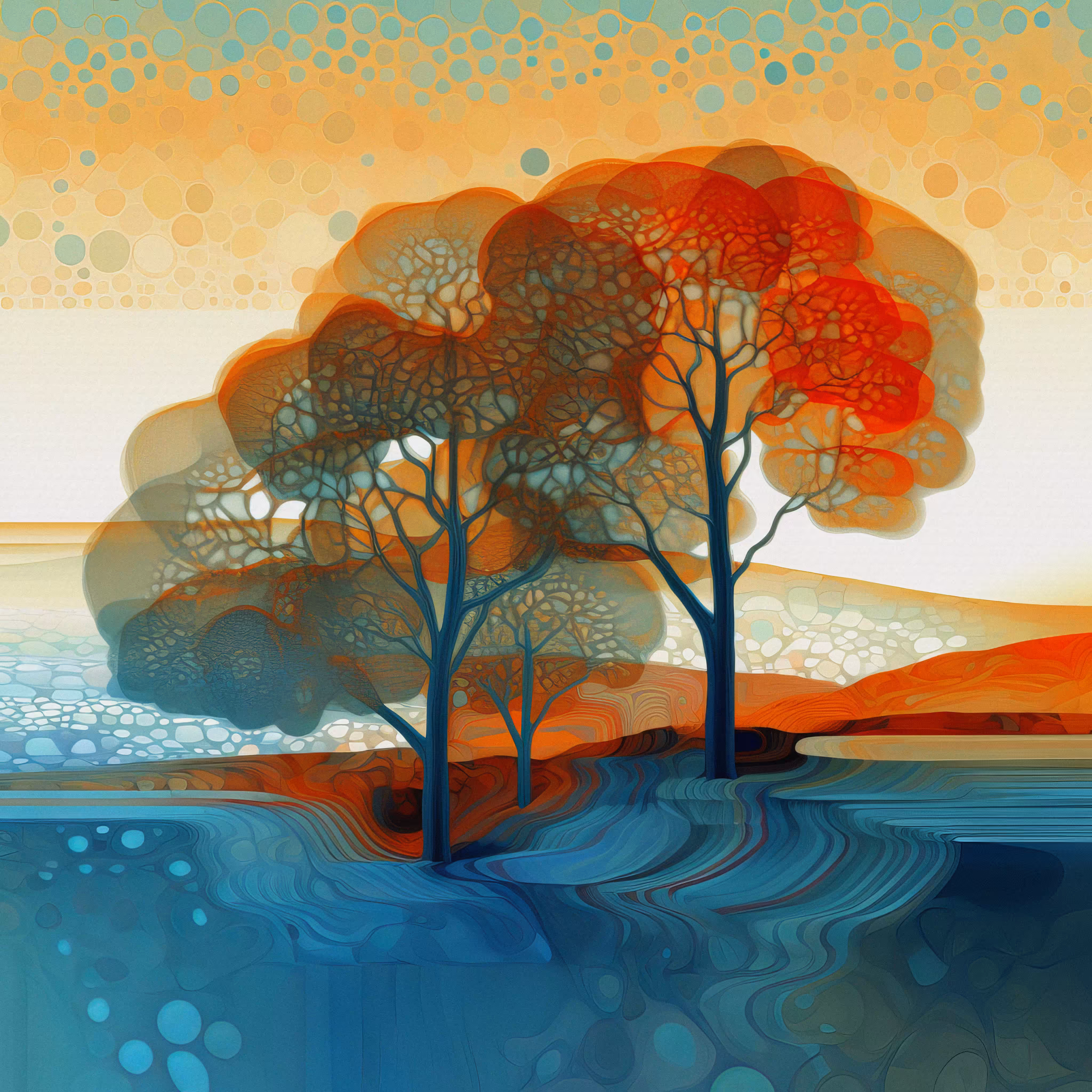 Hues of Nature's Breath