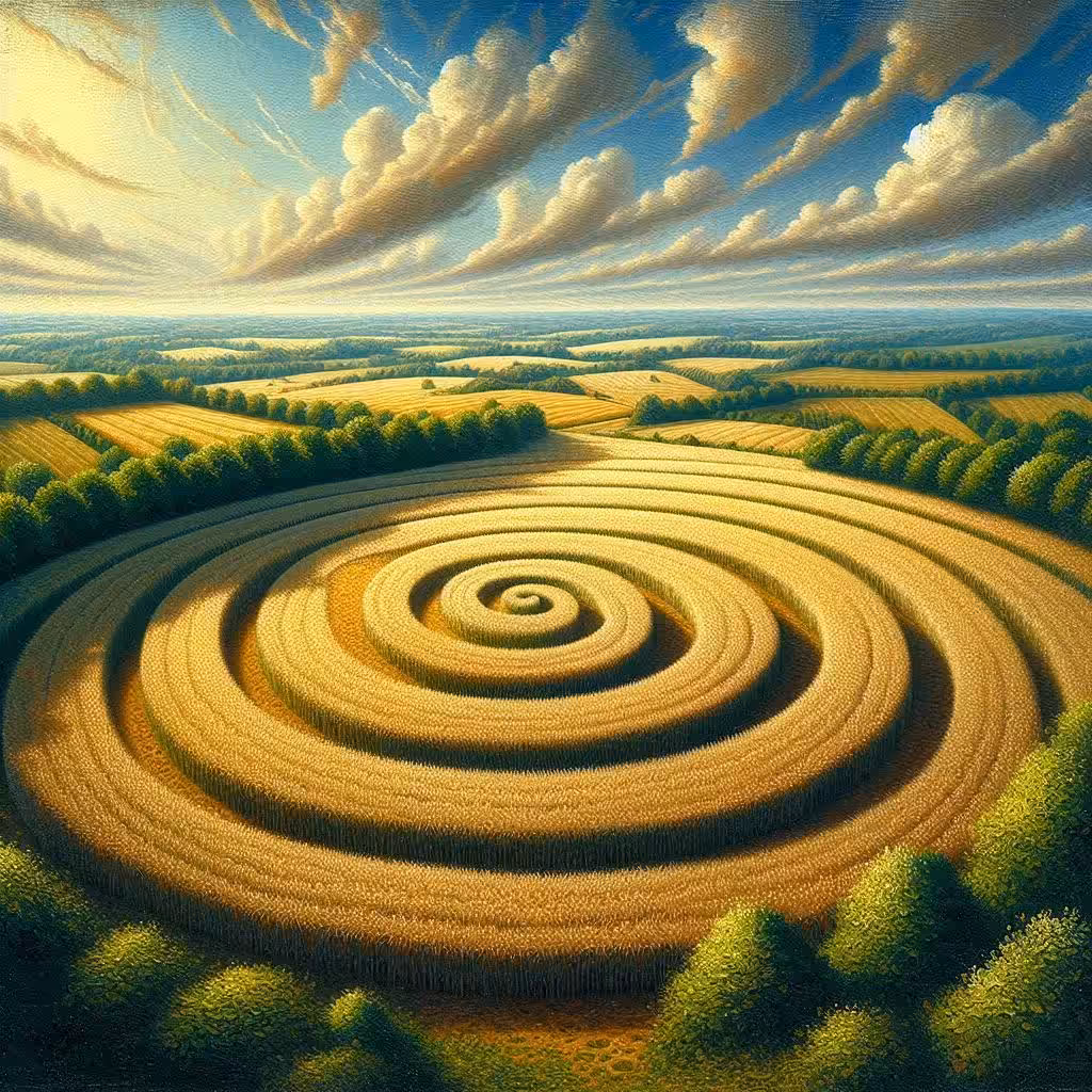 Crop Circle Swirl