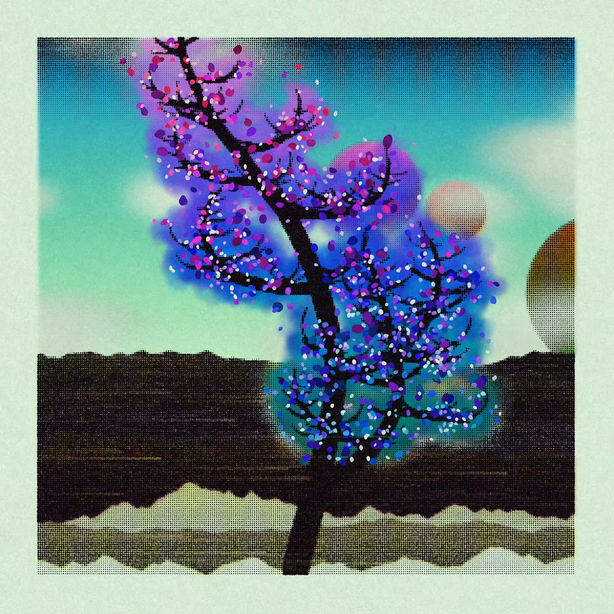 Dithered Branches #235