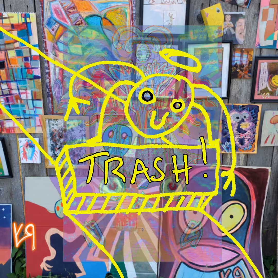 "The Trash Life" by Richard F. Yates (Holy Fool)