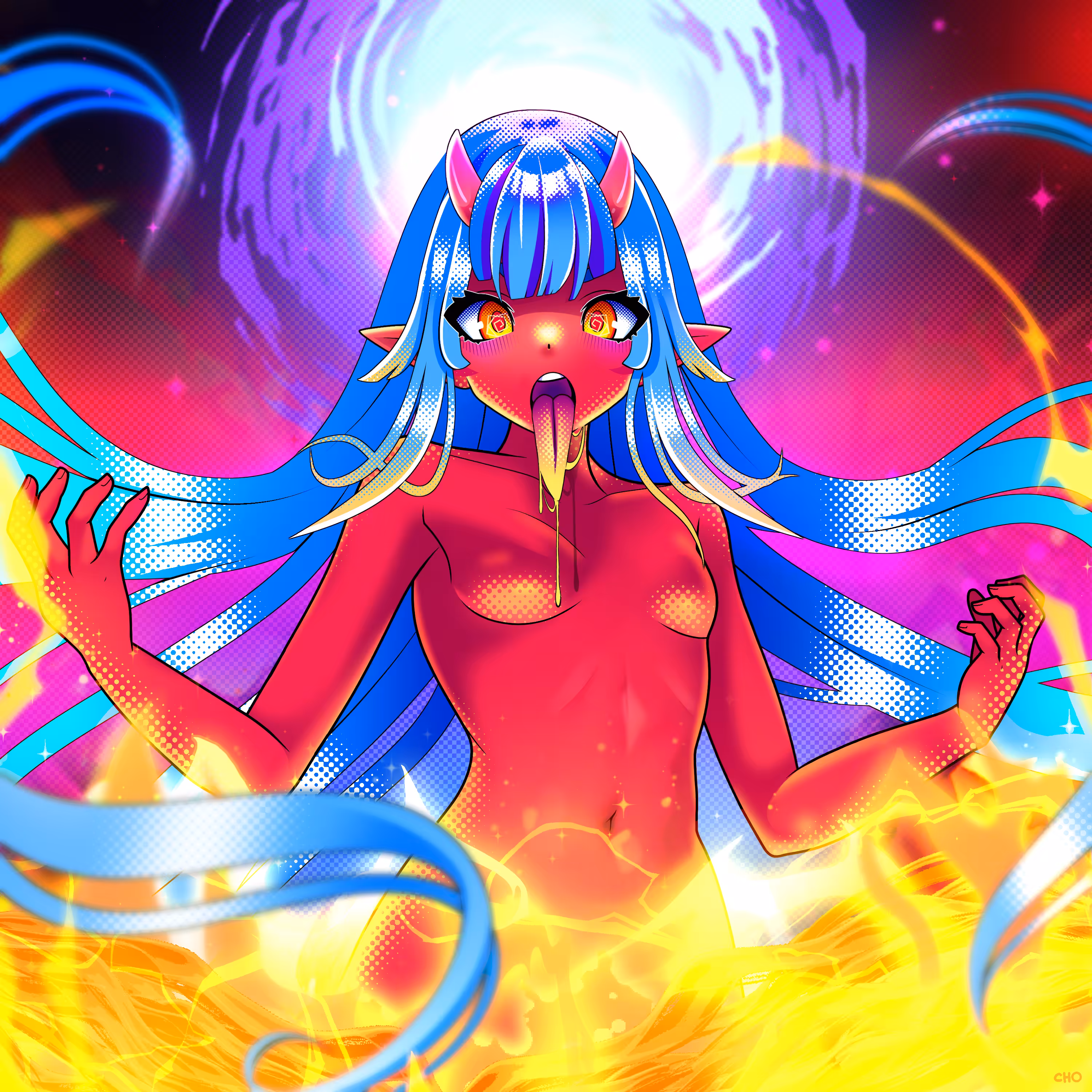 "Captured Flame" 