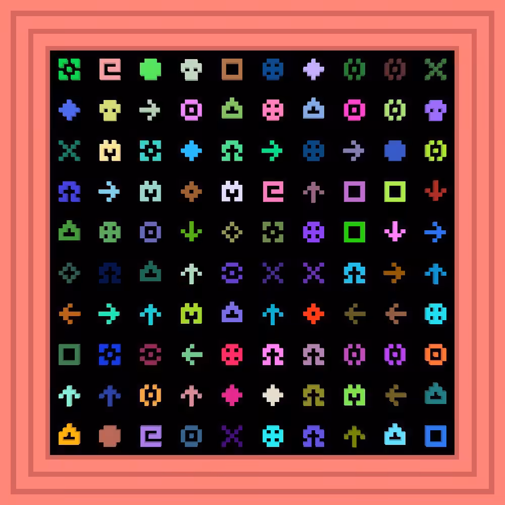 Fungi were First :: Procedural Symbols #245/1000