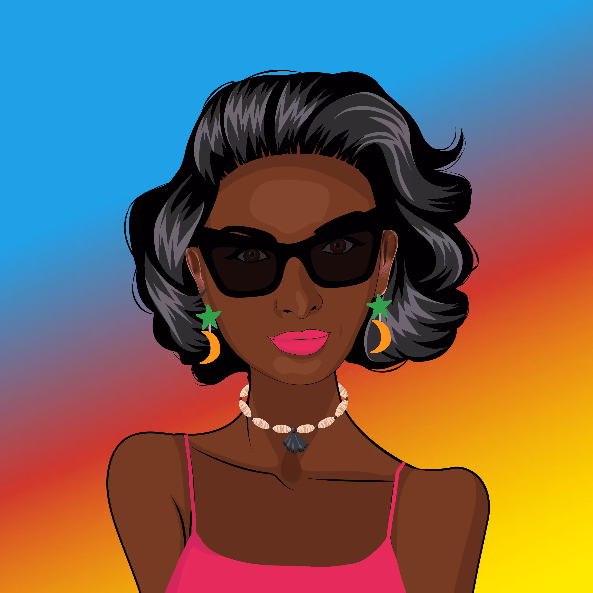 Cool Lady #1419