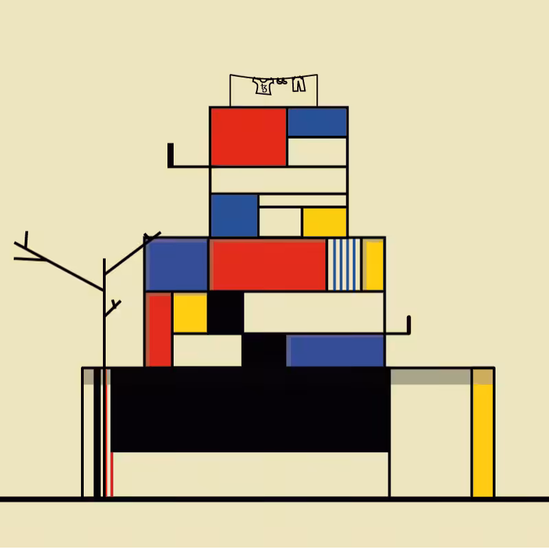 The Mondrian’s Houses #14