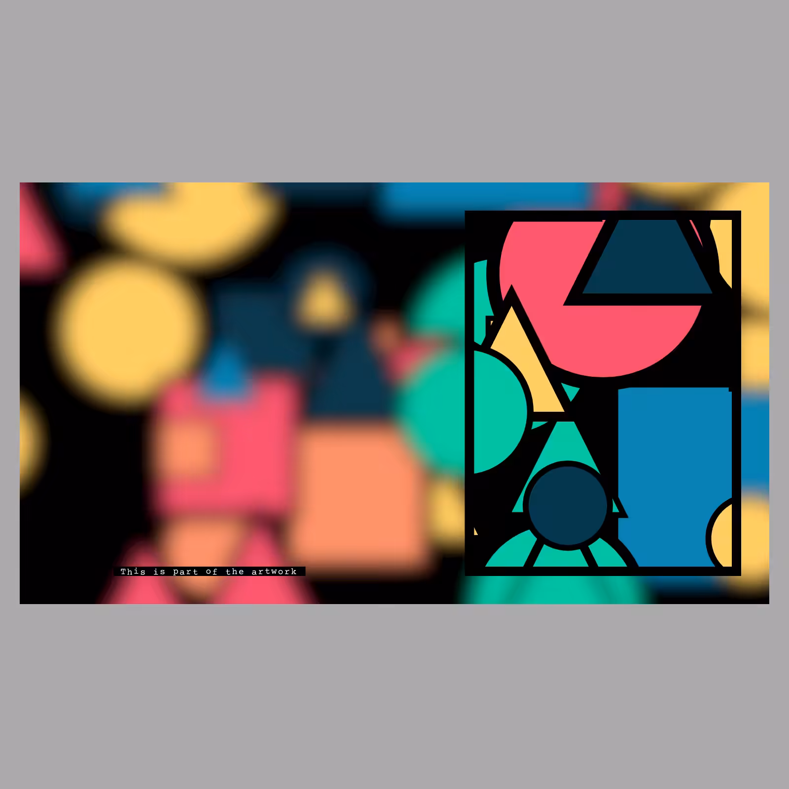 This is part of the artwork #6