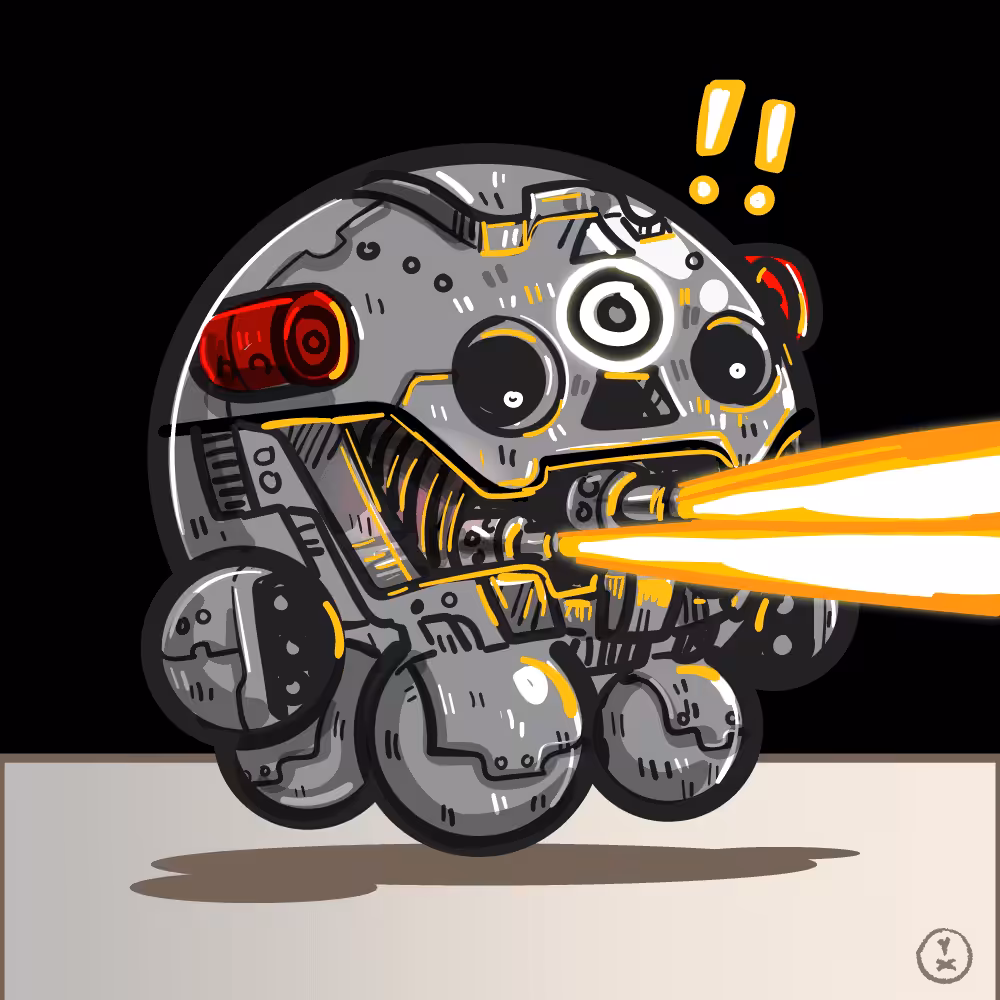 Octogang #0183	(Robot No. 2)