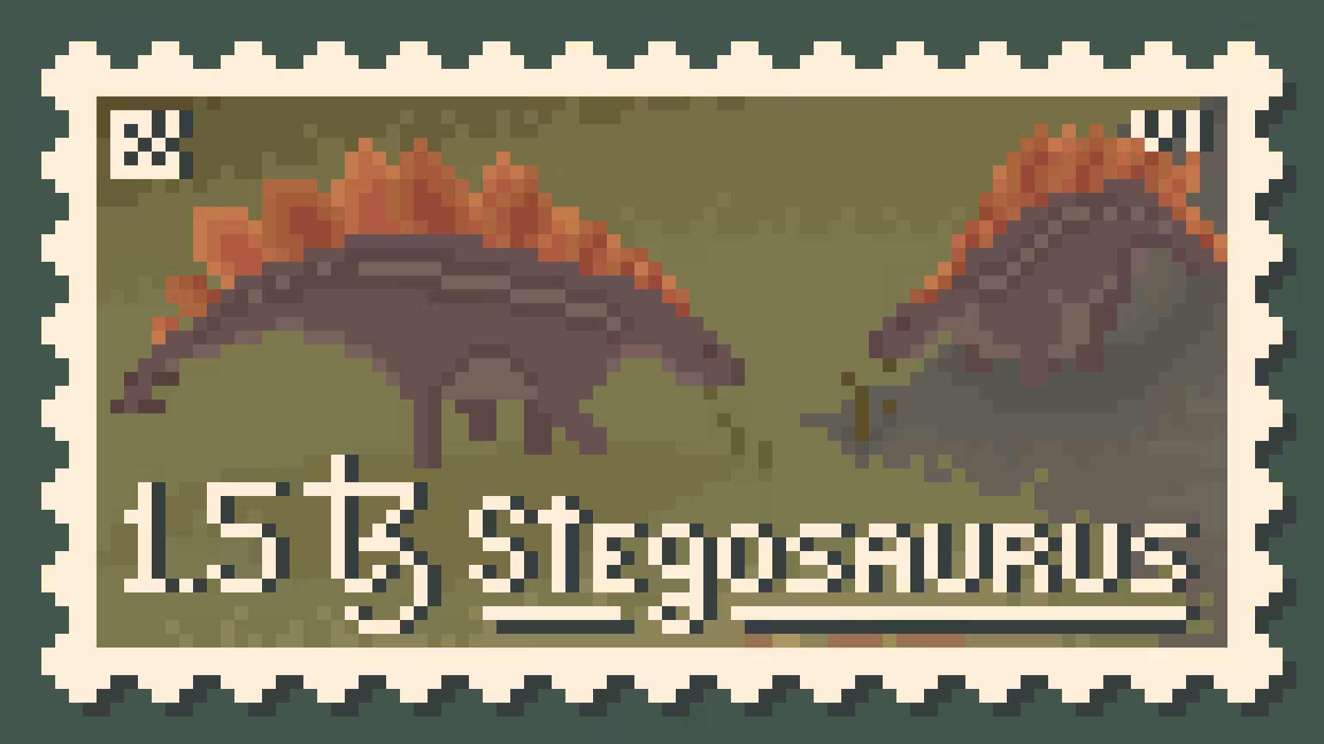 Morrison Stamps - Stegosaurus stenops