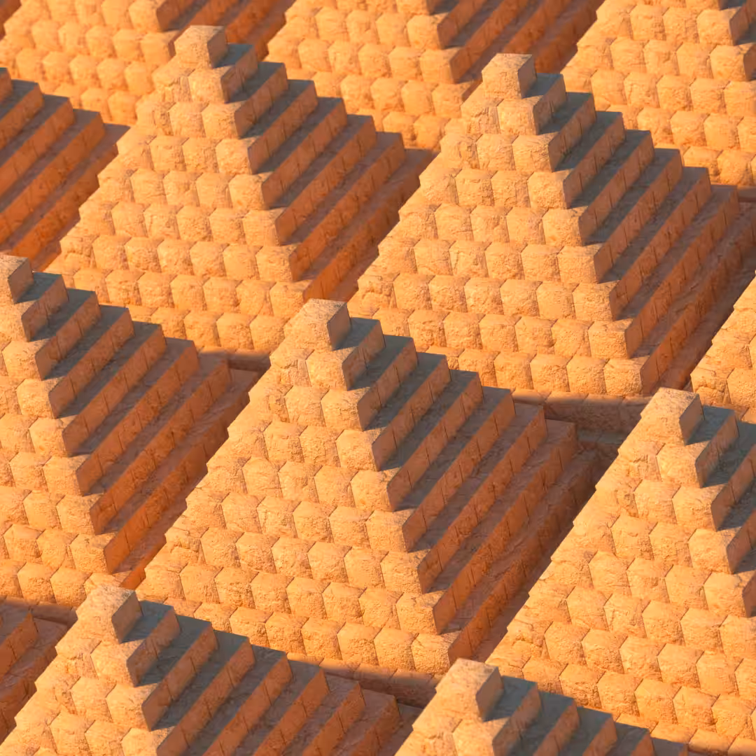 Infinite Pyramids