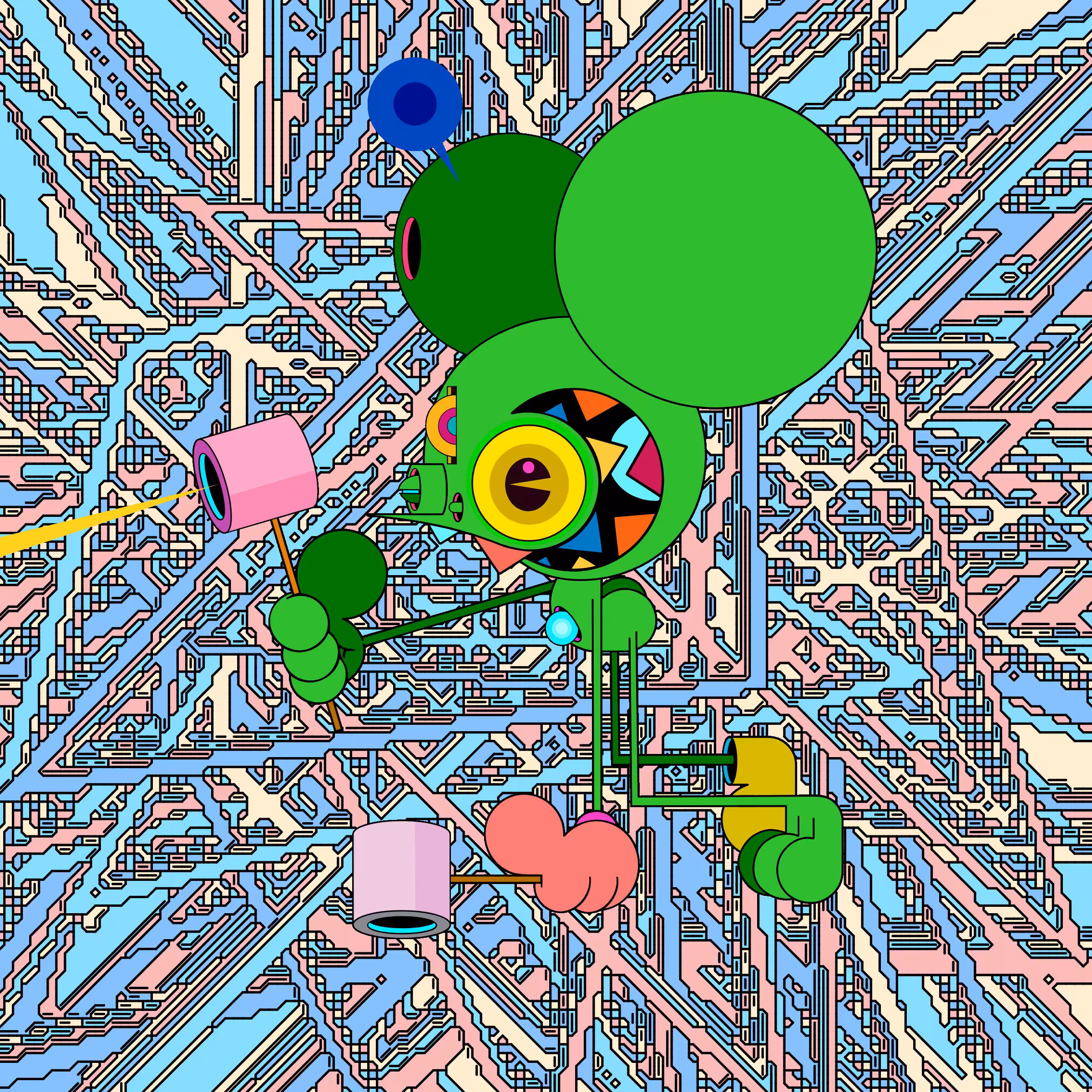 Neogen Space Monkeys #3444