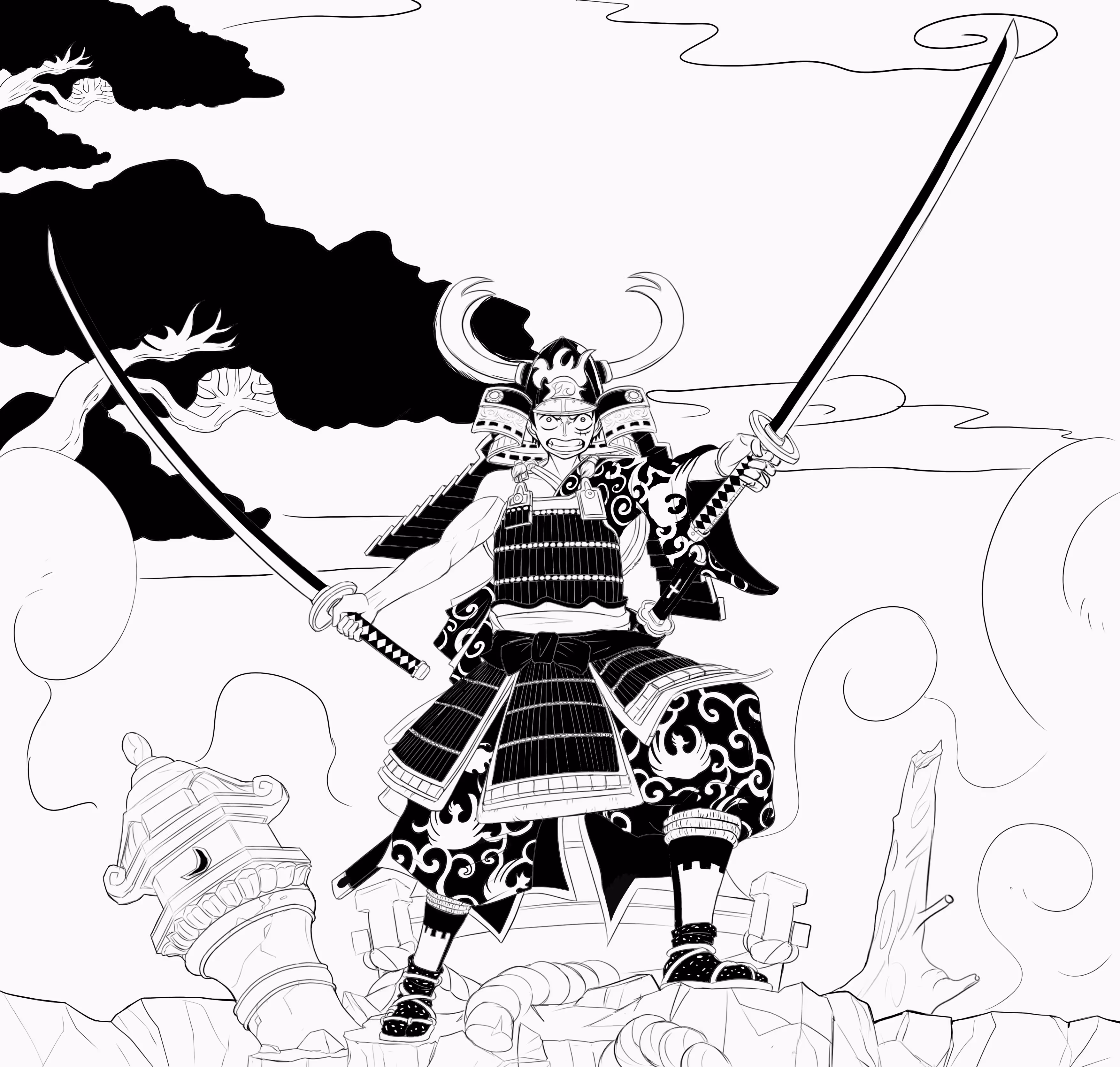 Samurai Luffy