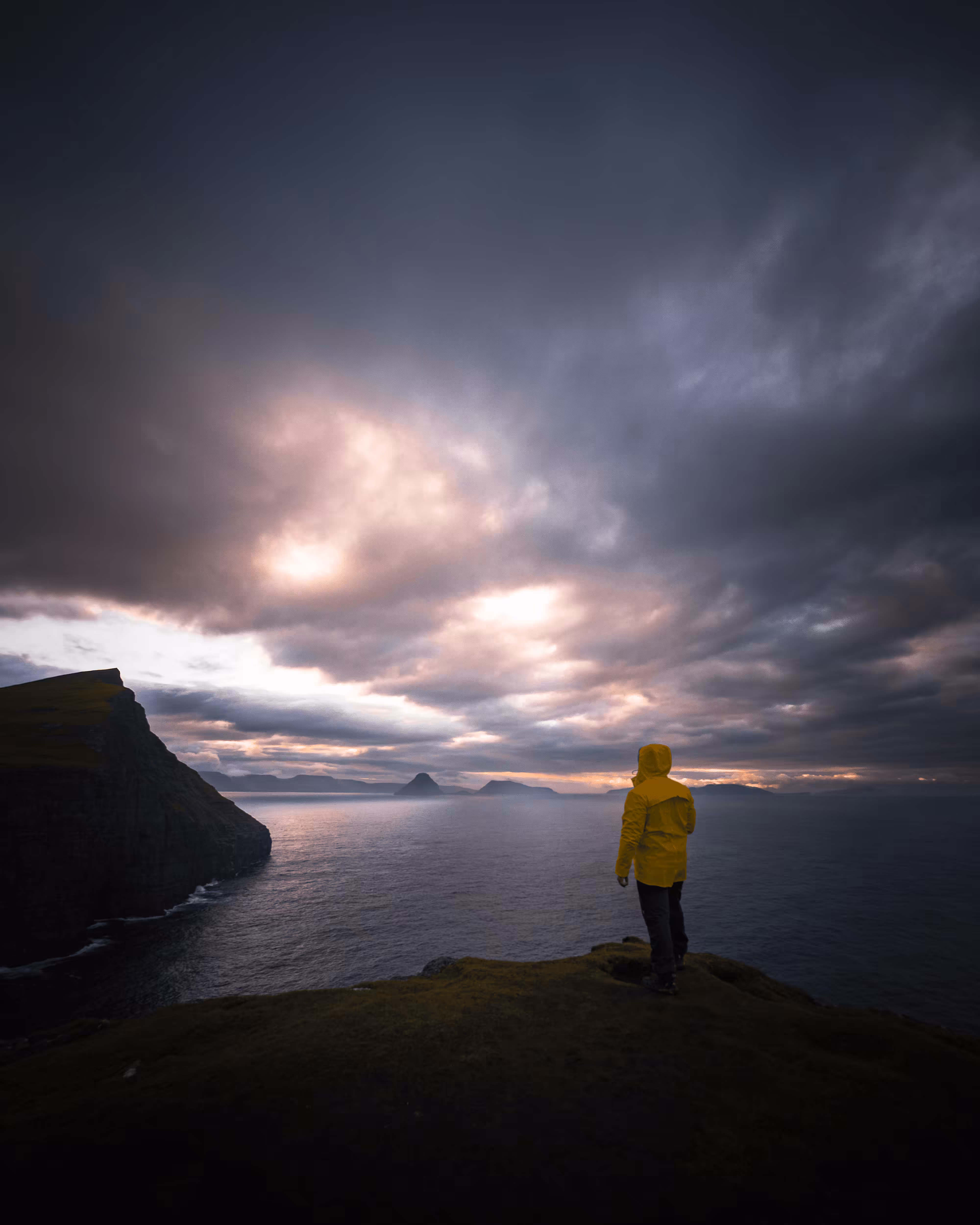 Glowing skies