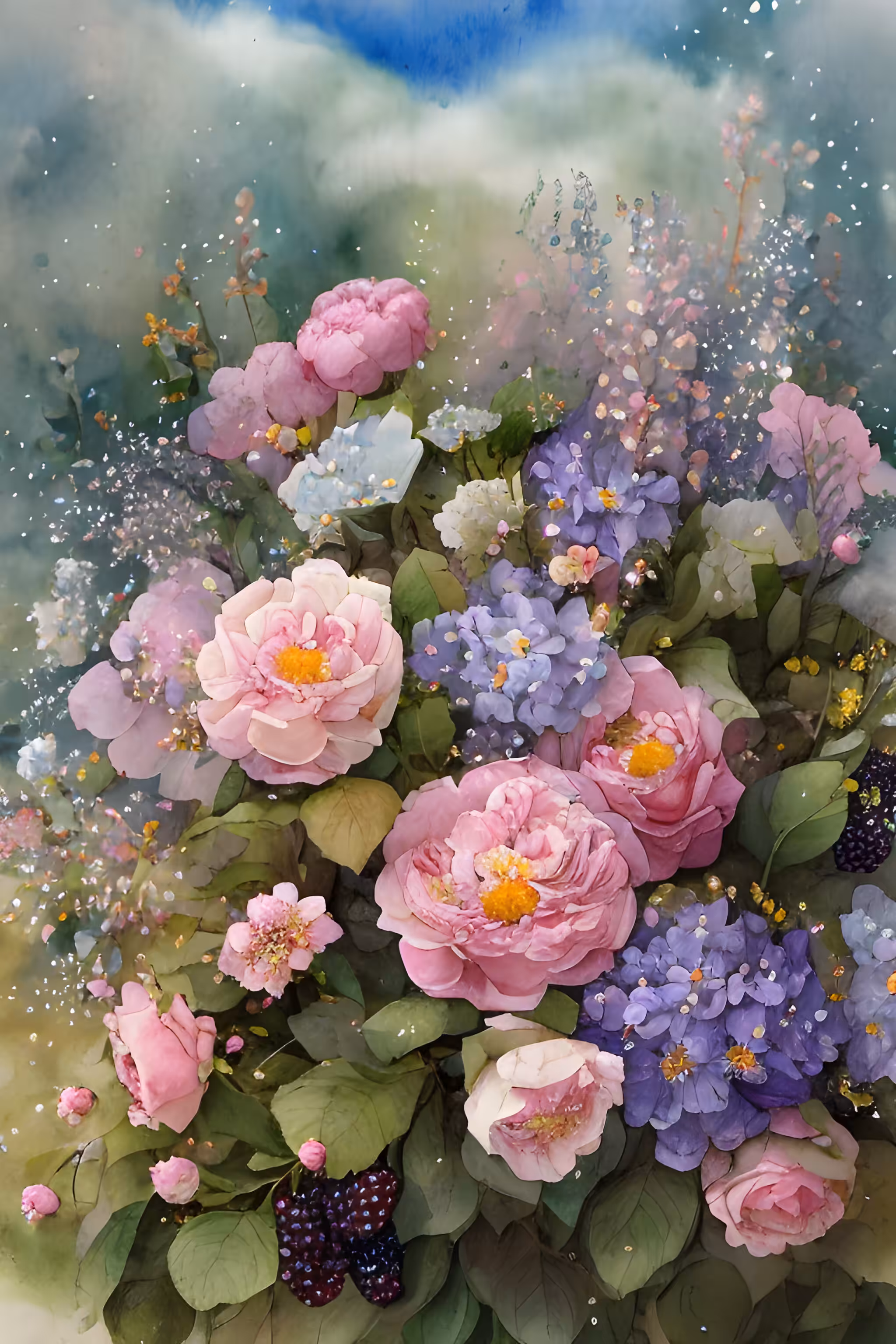 Radiant Blooms