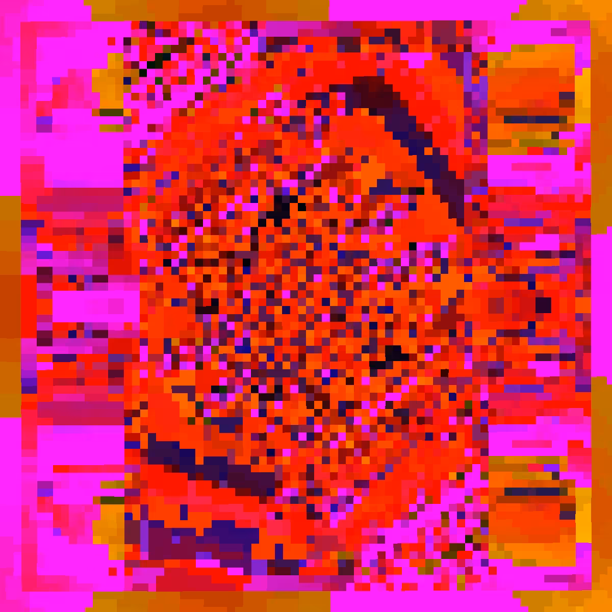 Psychedelic Dance of Pixels #23