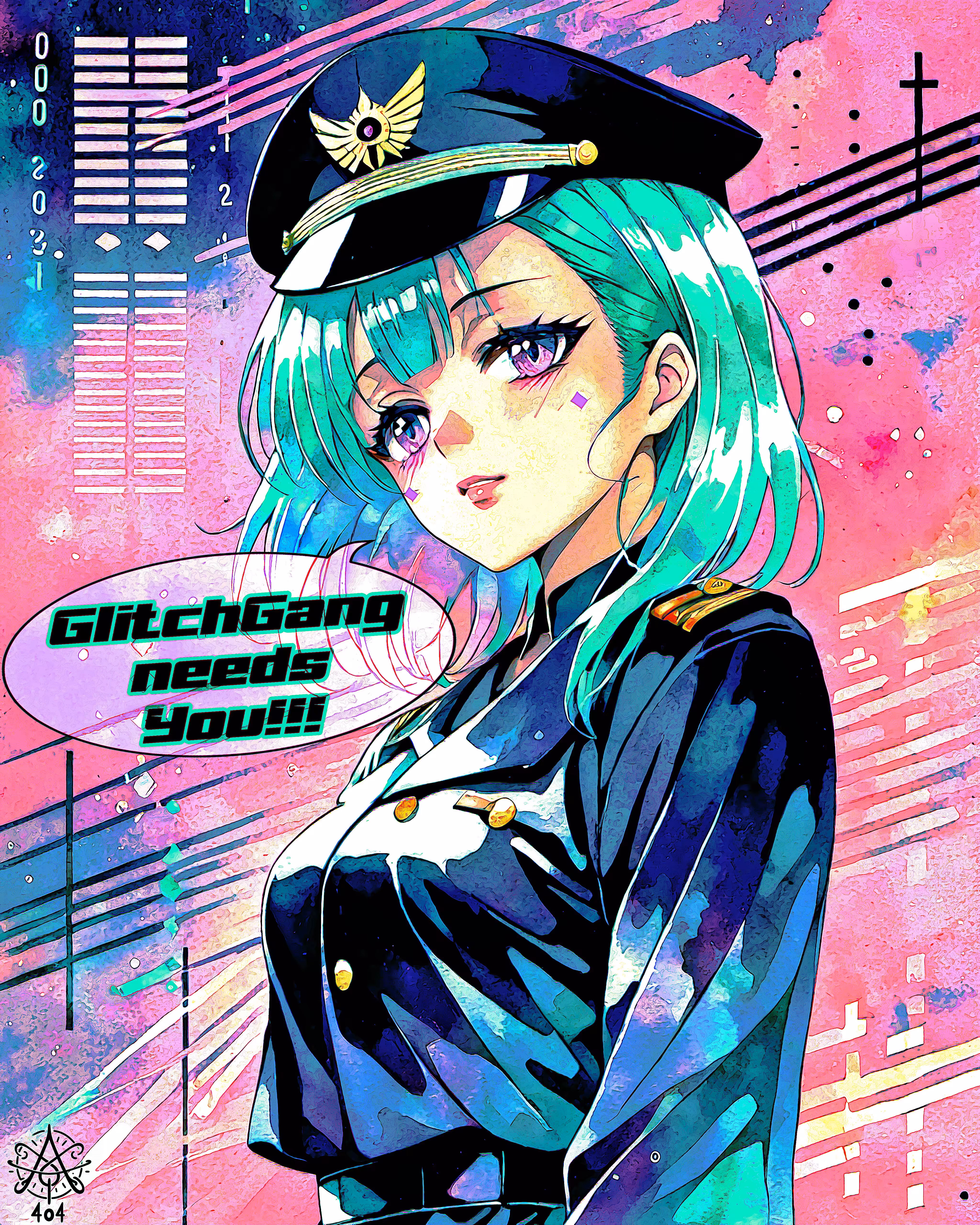 GlitchGang Recruitment Poster #01