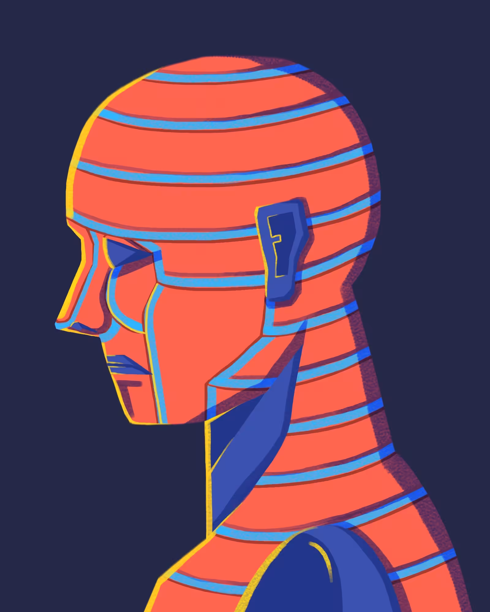 humanoid robot #01