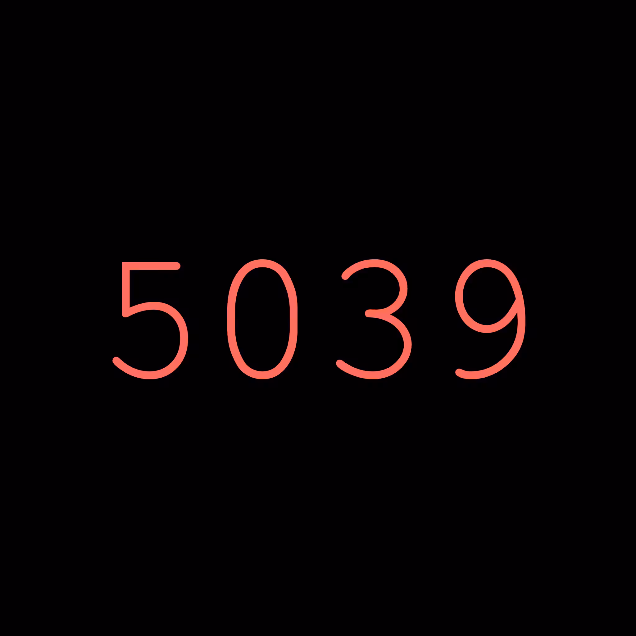 5039