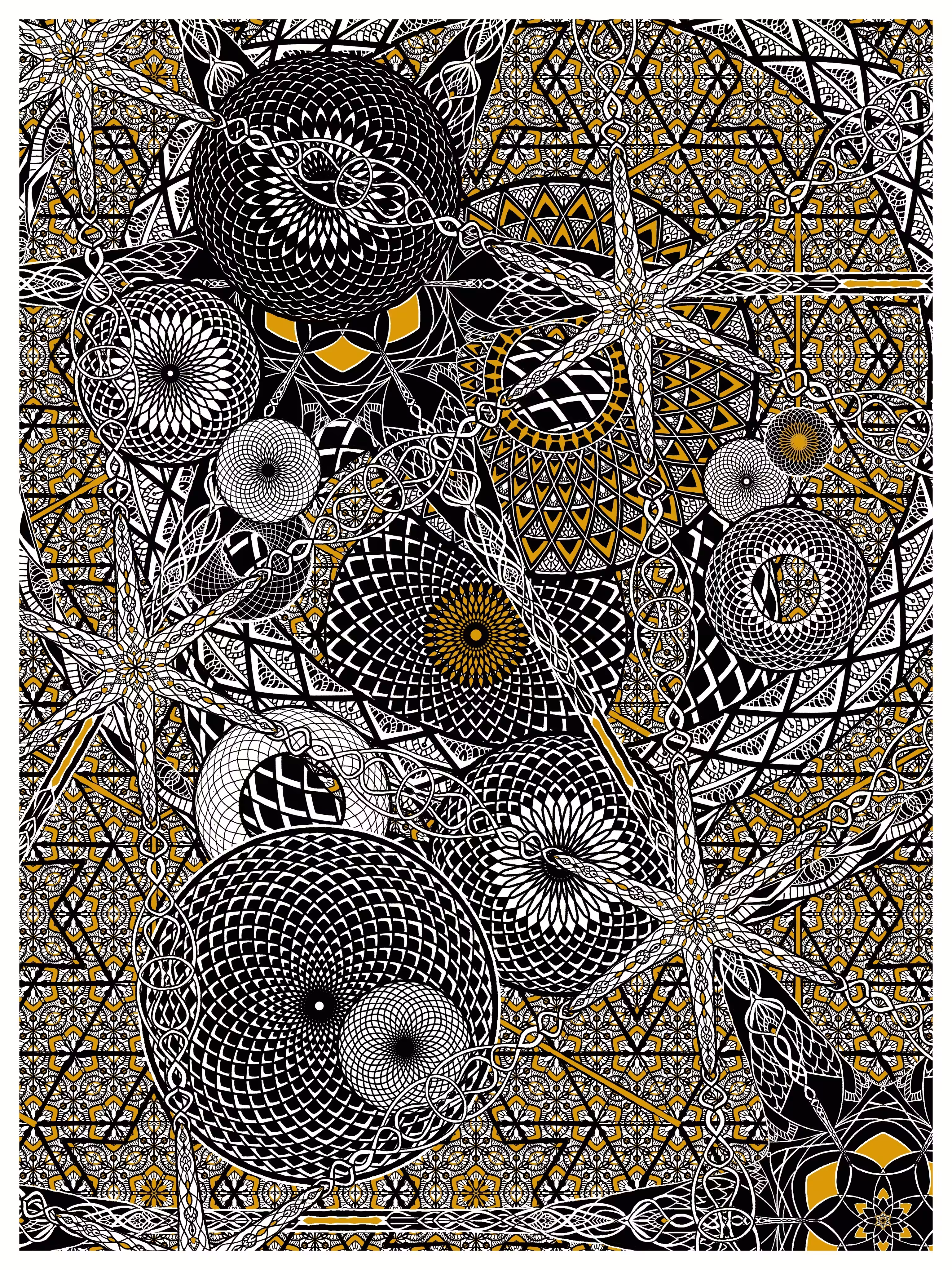 Generative Mandala Scape