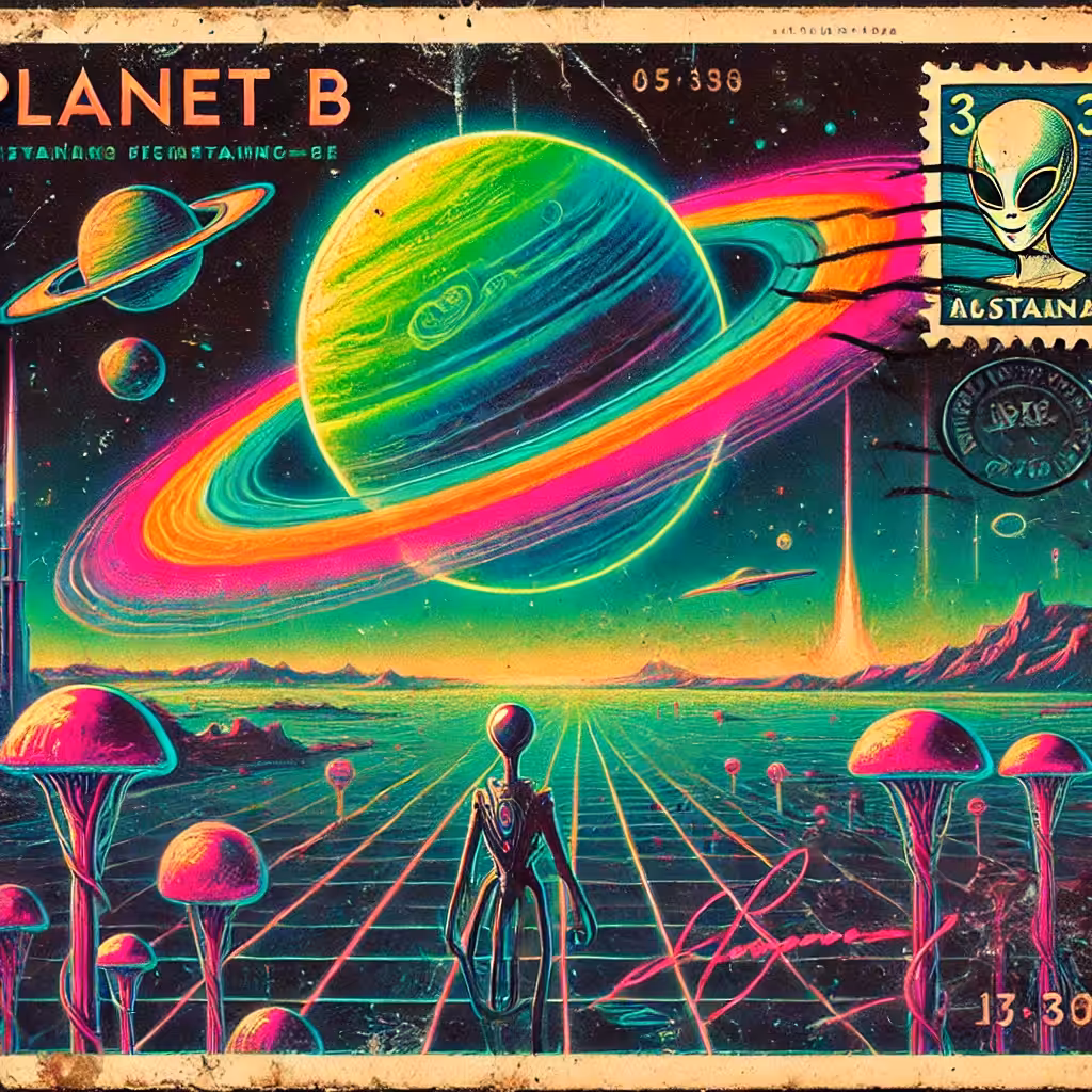 Post card #8 from Planet