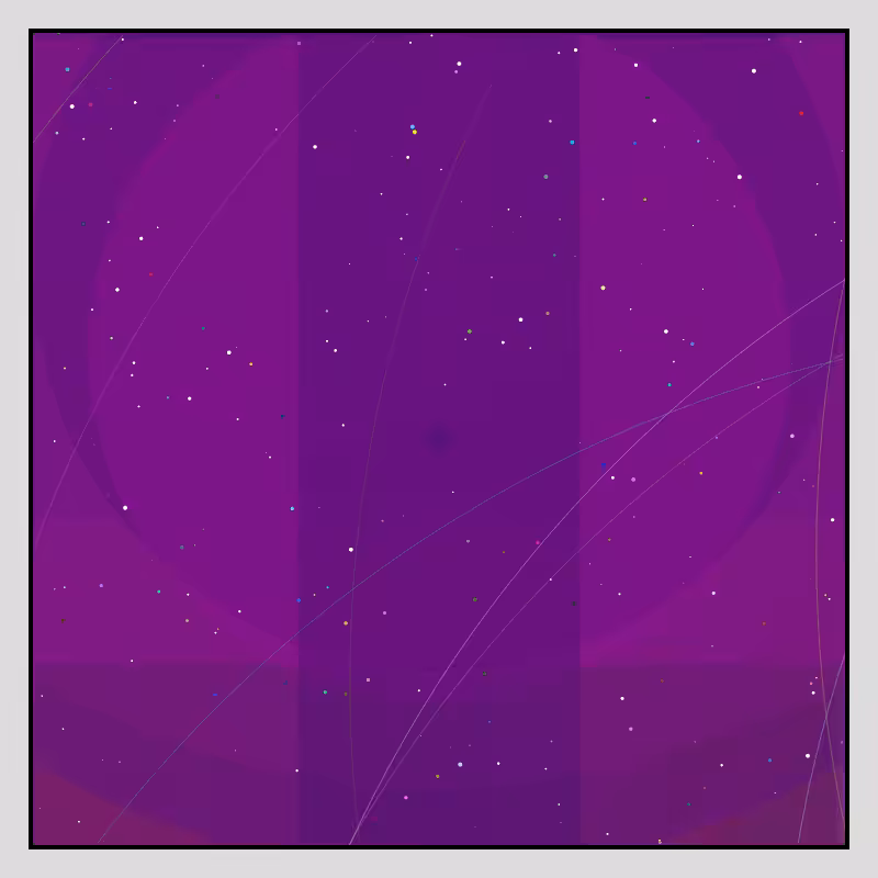 Color Field Starry B #148