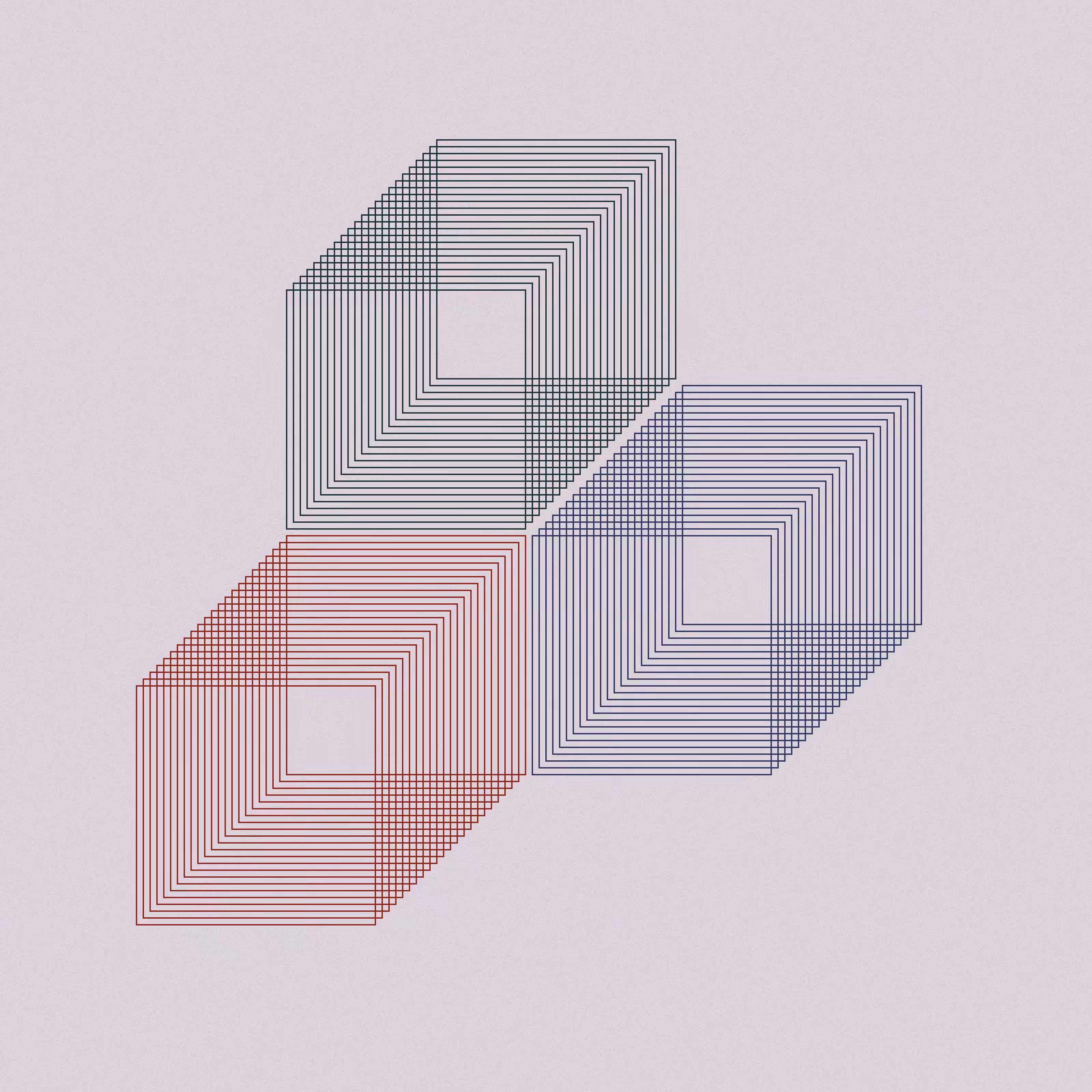 Stacked RGB Cubes 