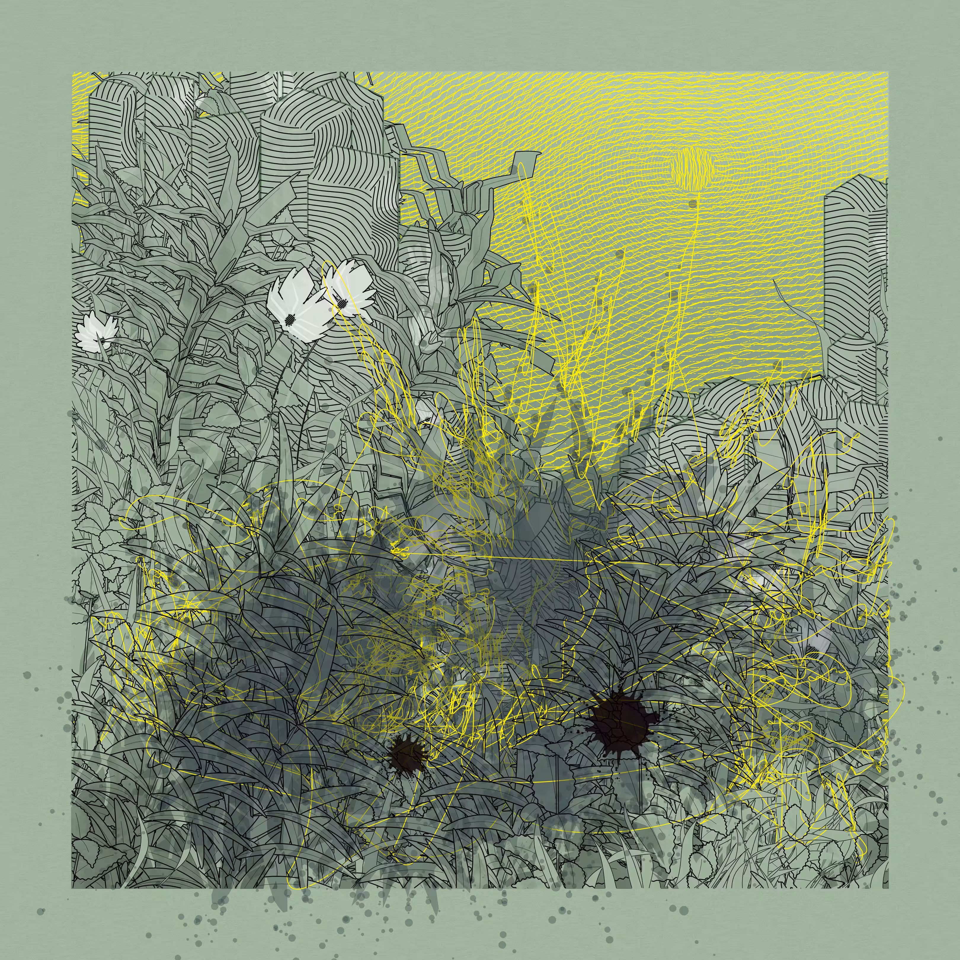 Landscape with Carbon Capture #8635